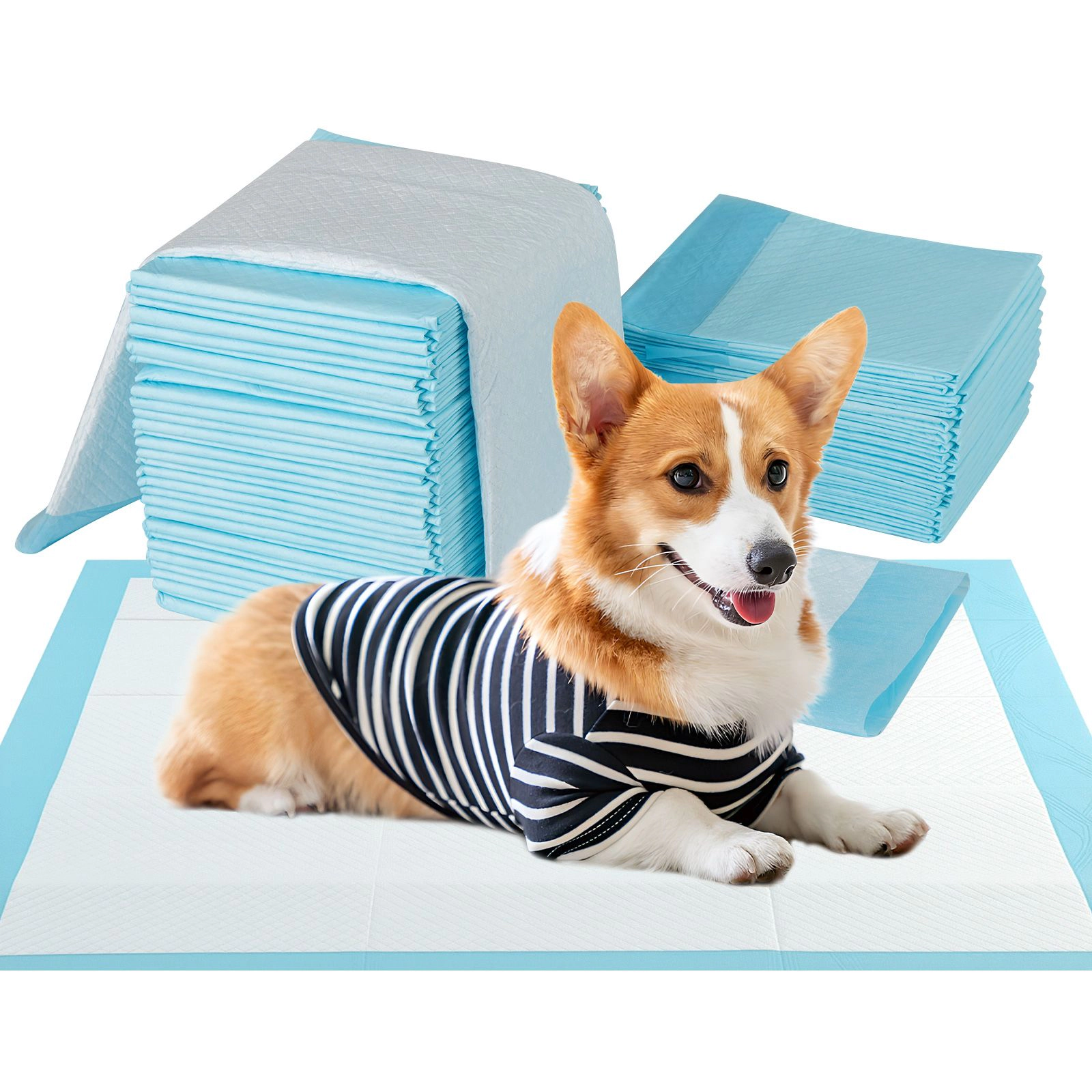Slickblue Dog Pee Pads 150 Count, Disposable Training Pads