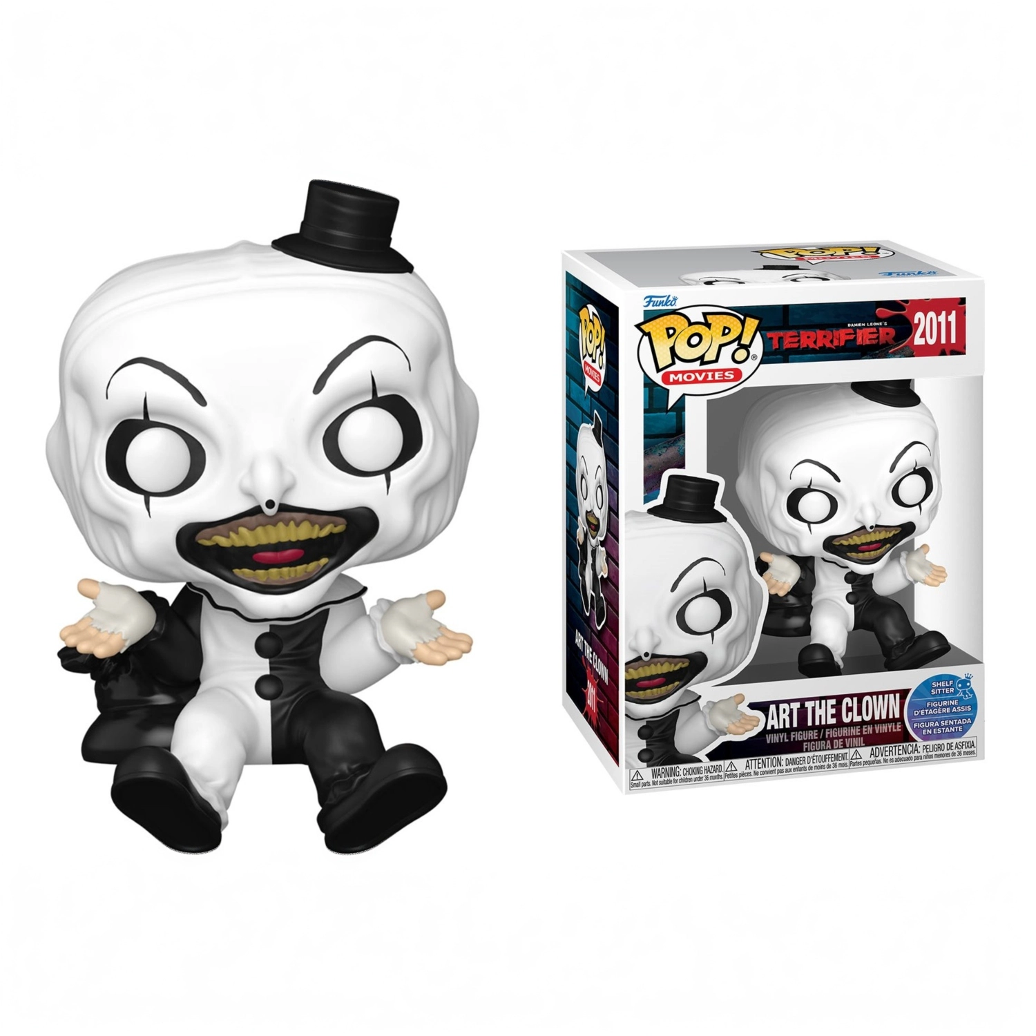 Funko Pop! Terrifier: Art the Clown #2011 Shelf Sitter