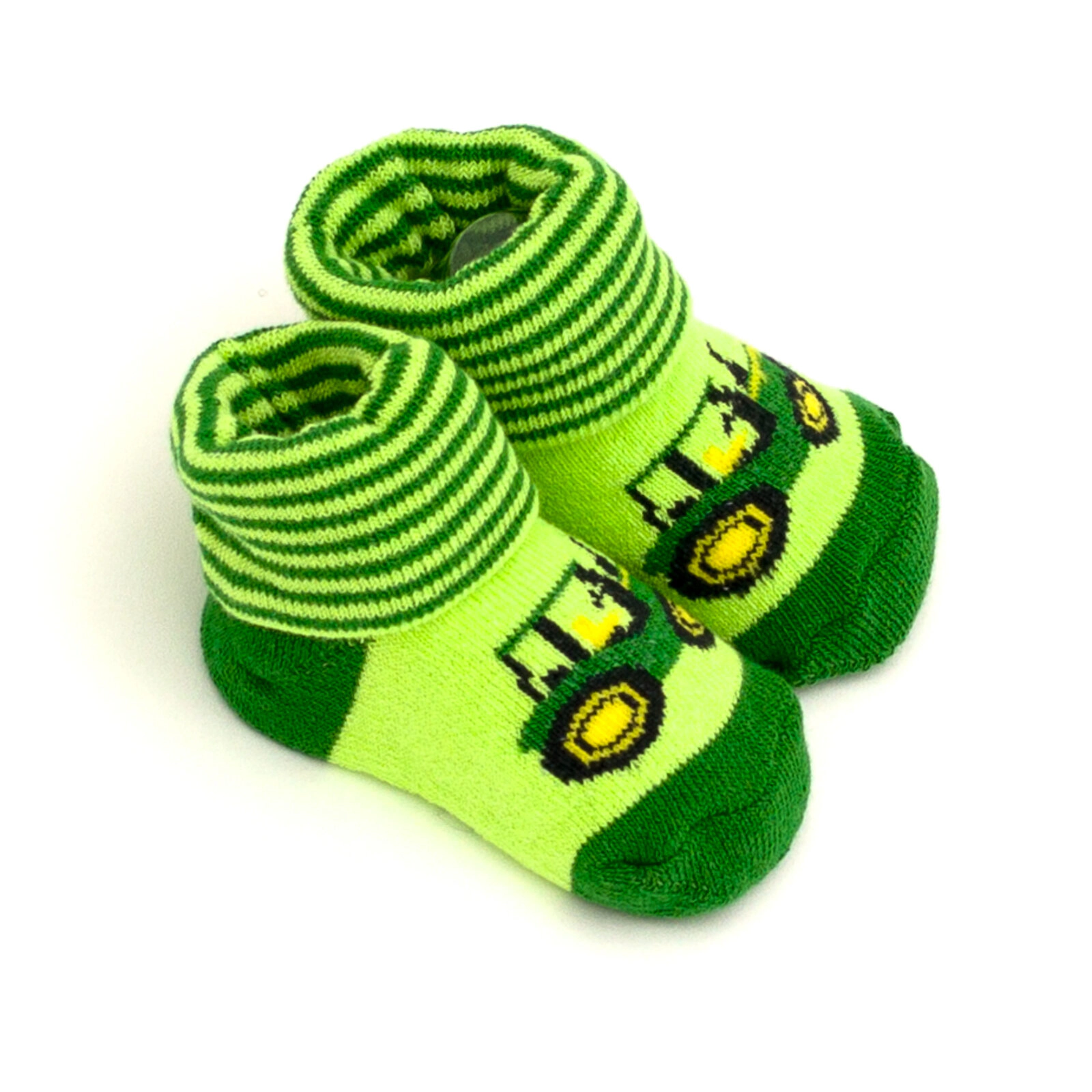 John Deere Baby Boys' Knit Booties