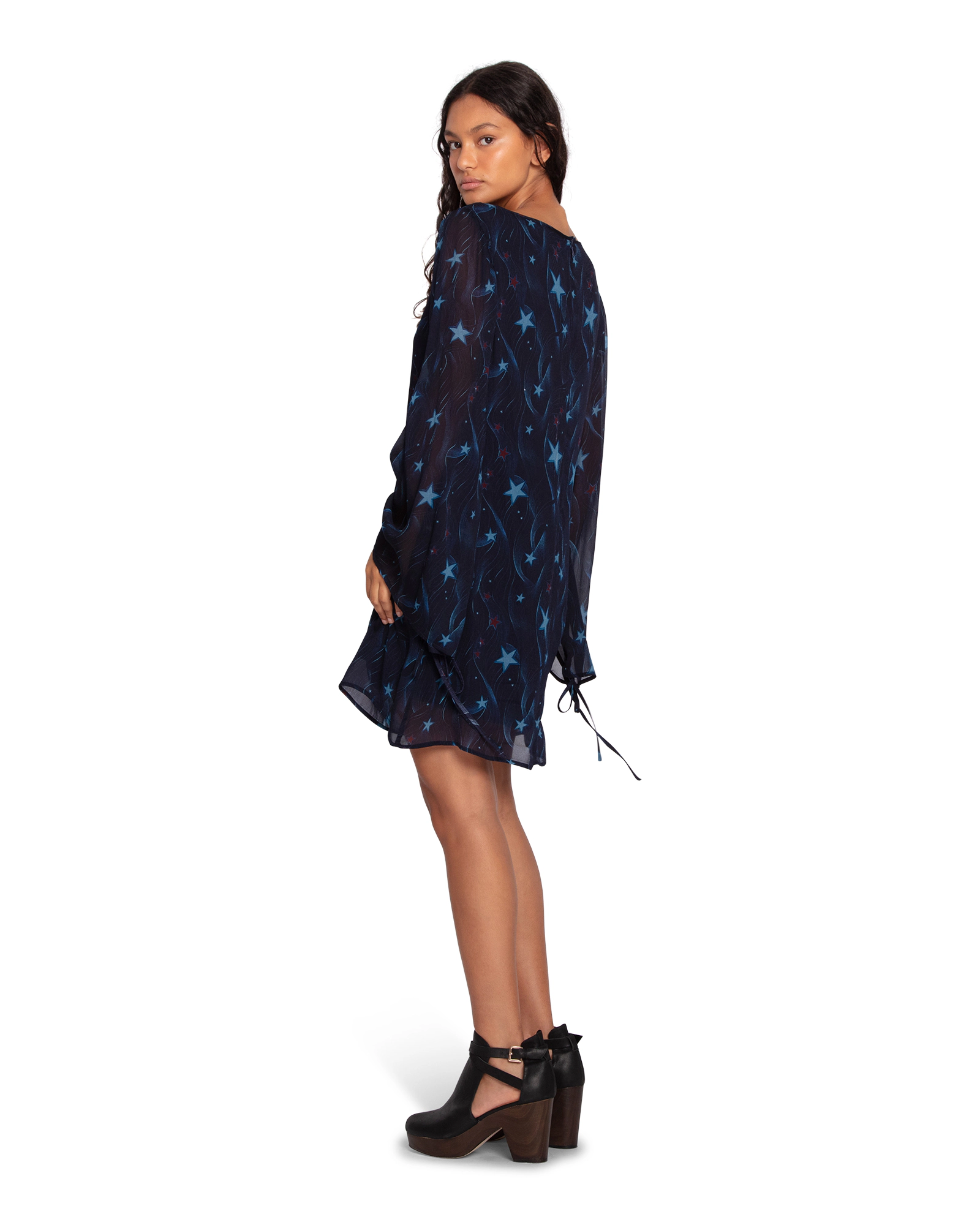 Belle & Bloom Womens Star Eyes Mini Dress