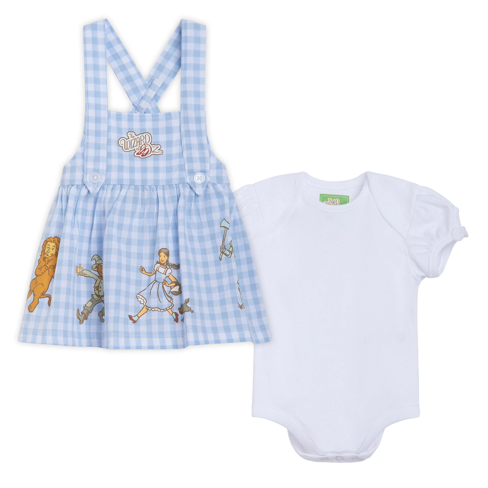 Wizard of Oz Girls' Cosplay Jumper Dress and Top Set