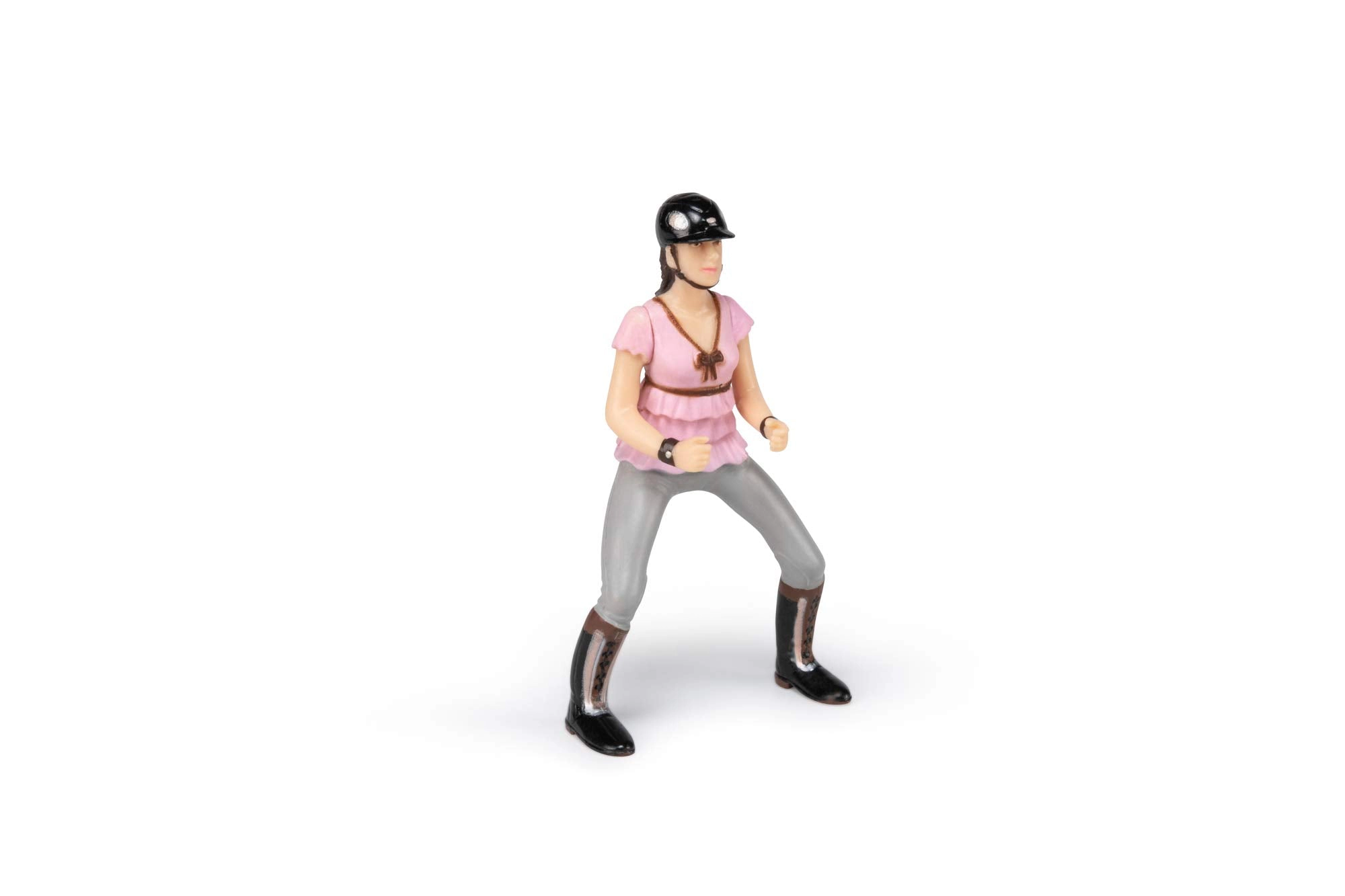 Papo Trendy Riding Girl Pink - Hand-Painted Collectible Figurine 52006
