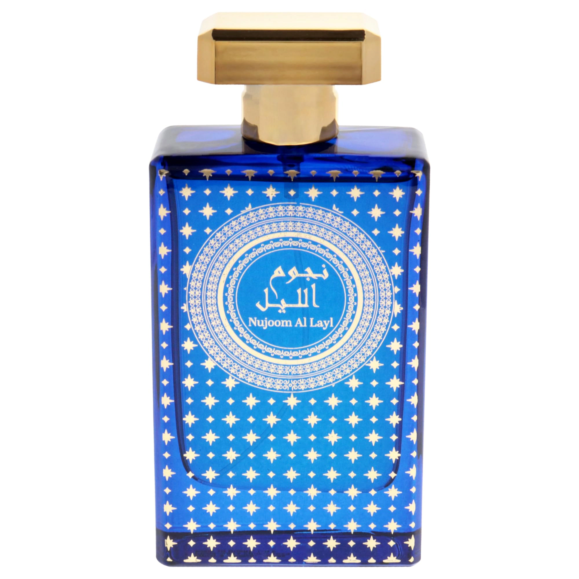 Risala Nujoom Al Layl Eau de Parfum for Men, Fresh Masculine Scent, 4.0 oz Spray