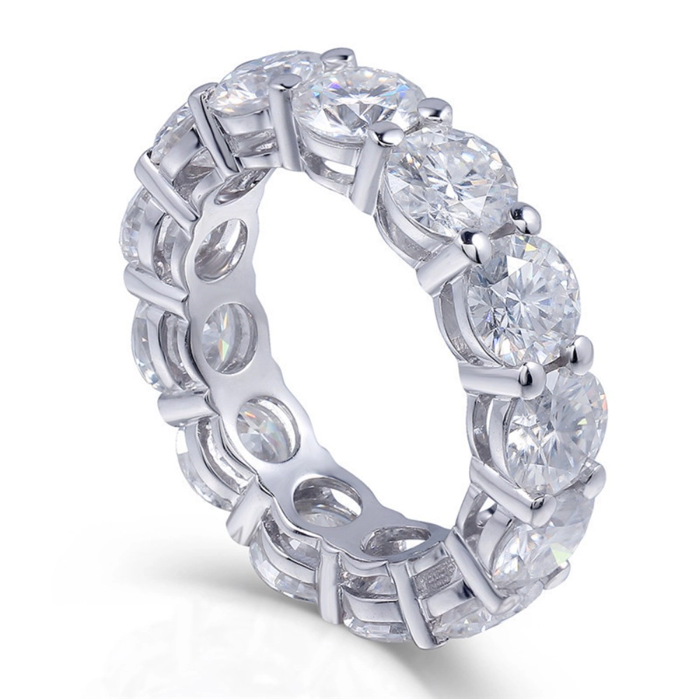 14K Gold Plated Cubic Zirconia Stackable Statement Ring