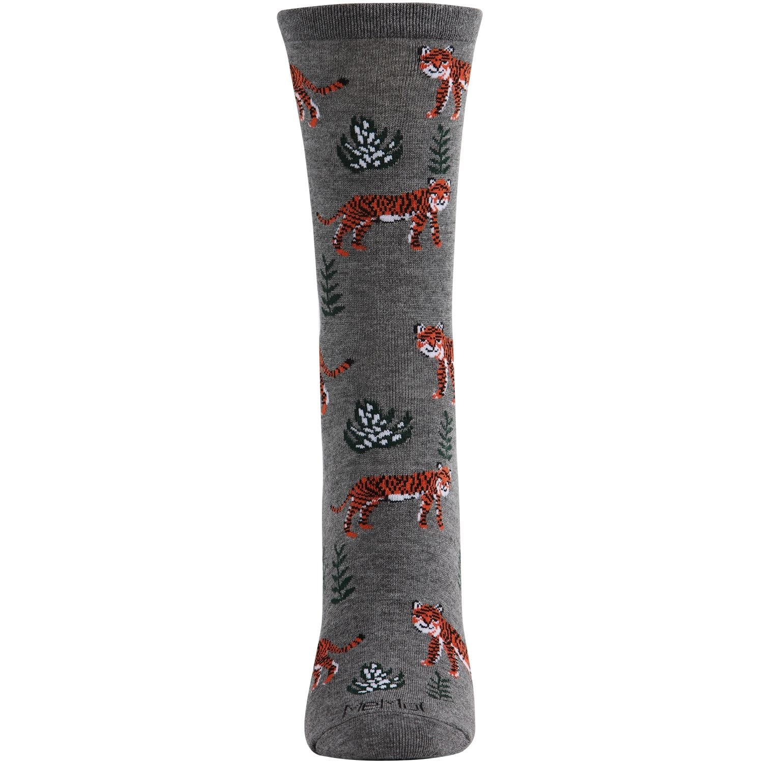 MeMoi Tigers Bamboo Blend Crew Socks