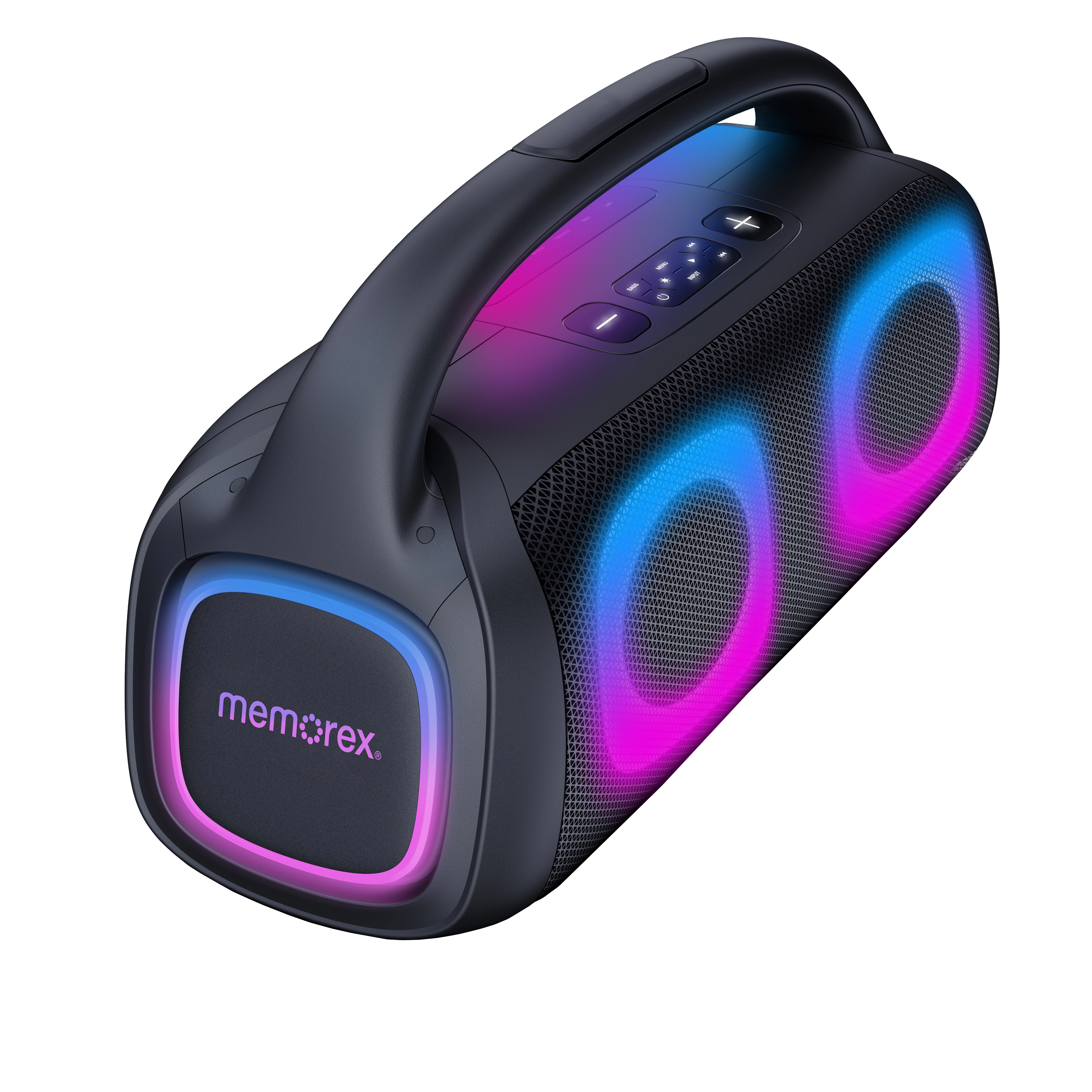 Memorex BTS300 Pump Box Portable Bluetooth Speaker - Black