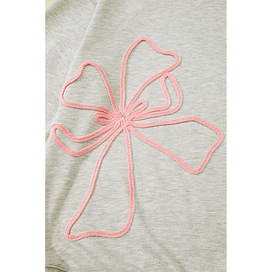 Threaded Pear Yuliana Drop Shoulder PLUS Sweatshirt
