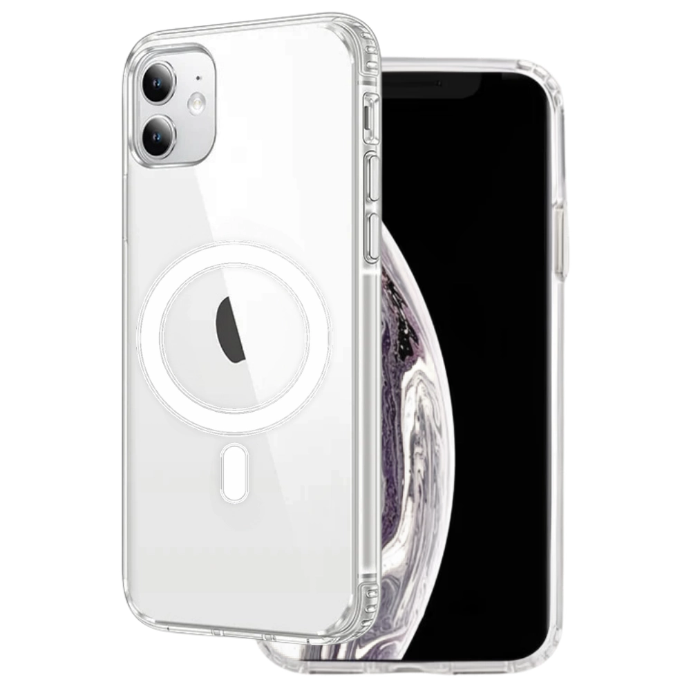Qixxronics for iPhone 12 Mini Magnetic Case Shockproof Phone Cover Compatible with Wireless Charging for iPhone 12 Mini