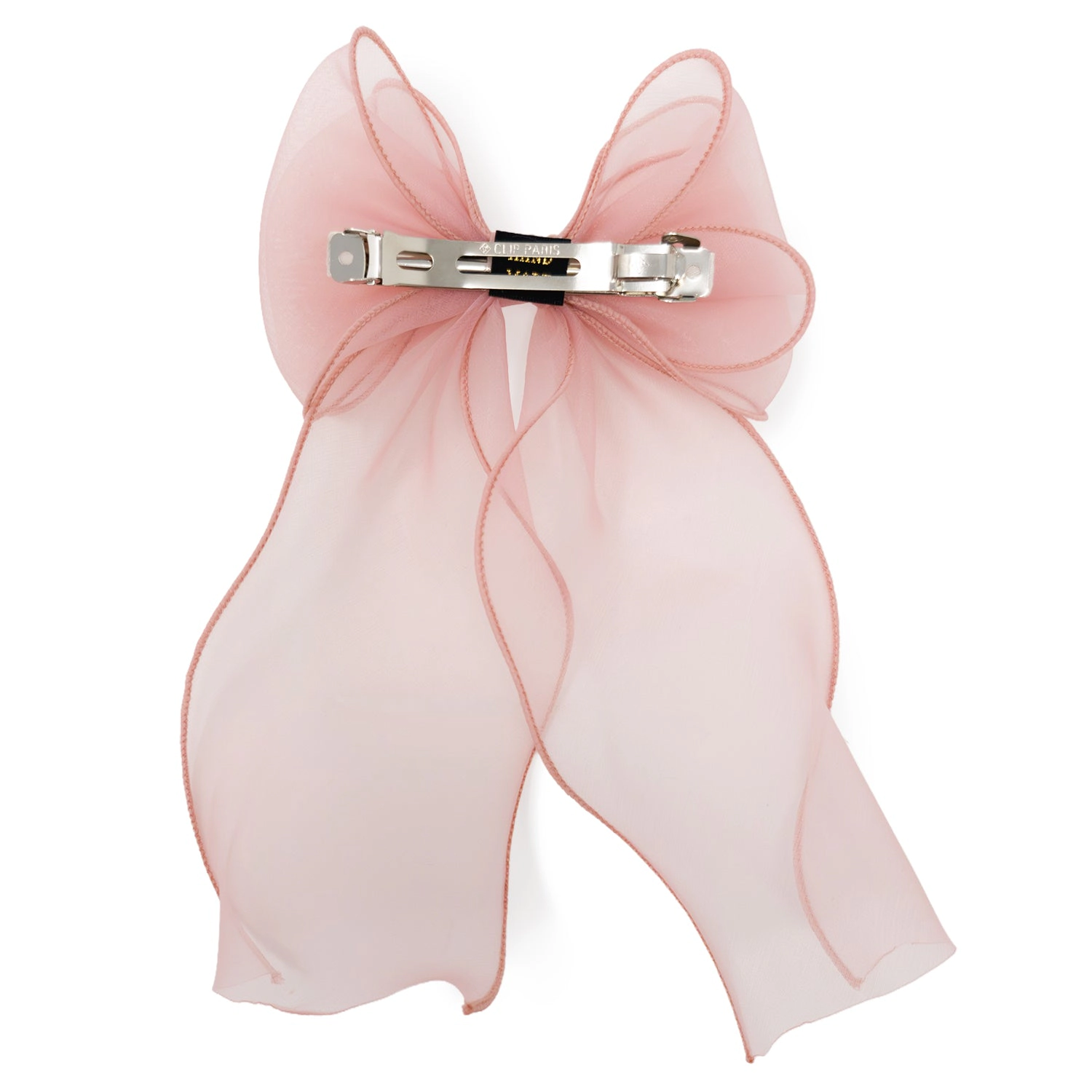 Puttisu Girls Organza Large Bow Clip Gift Set with Tin Case