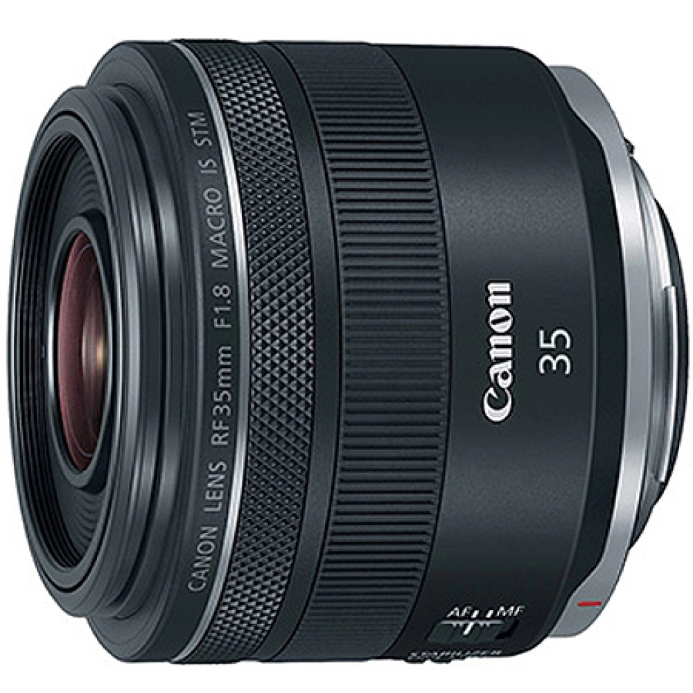 Canon RF 35mm f/1.8 is Macro STM Lens (2973C002) + AOM Pro Starter Bundle Kit (International Version)