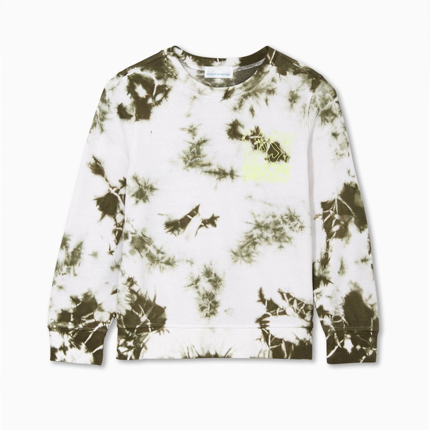 Rockets of Awesome Easy Breezy Tie Dye Crew for Boys