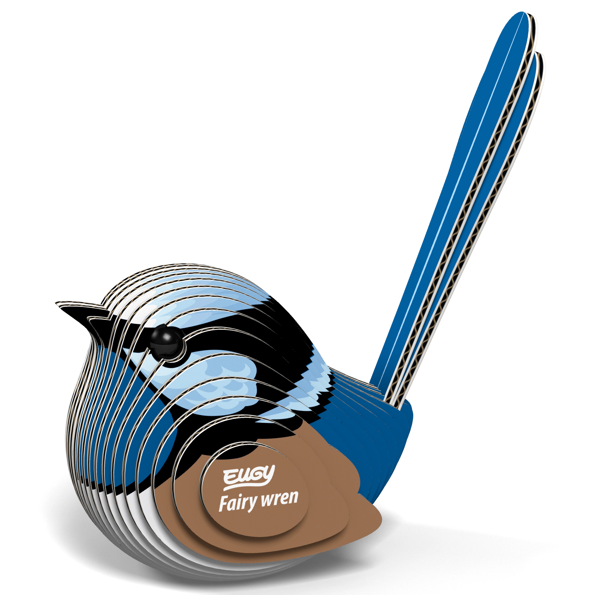 EUGY Fairy Wren 3D Puzzle - contains 26 puzzle pieces
