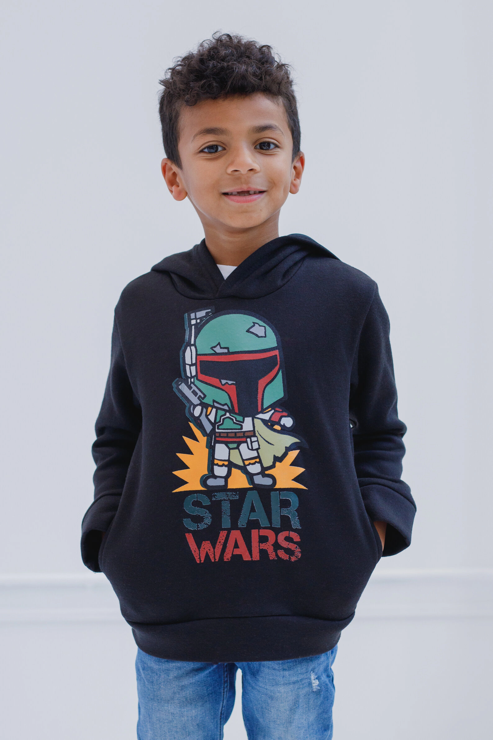 Star Wars Boba Fett Boys' Fleece Hoodie