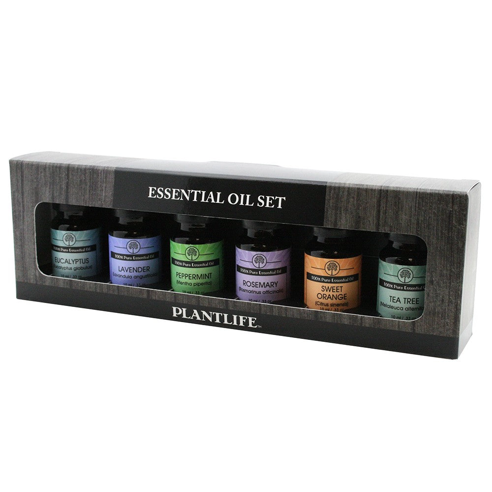 Plantlife Basic Sampler Essential Oil Set 6-Pack
