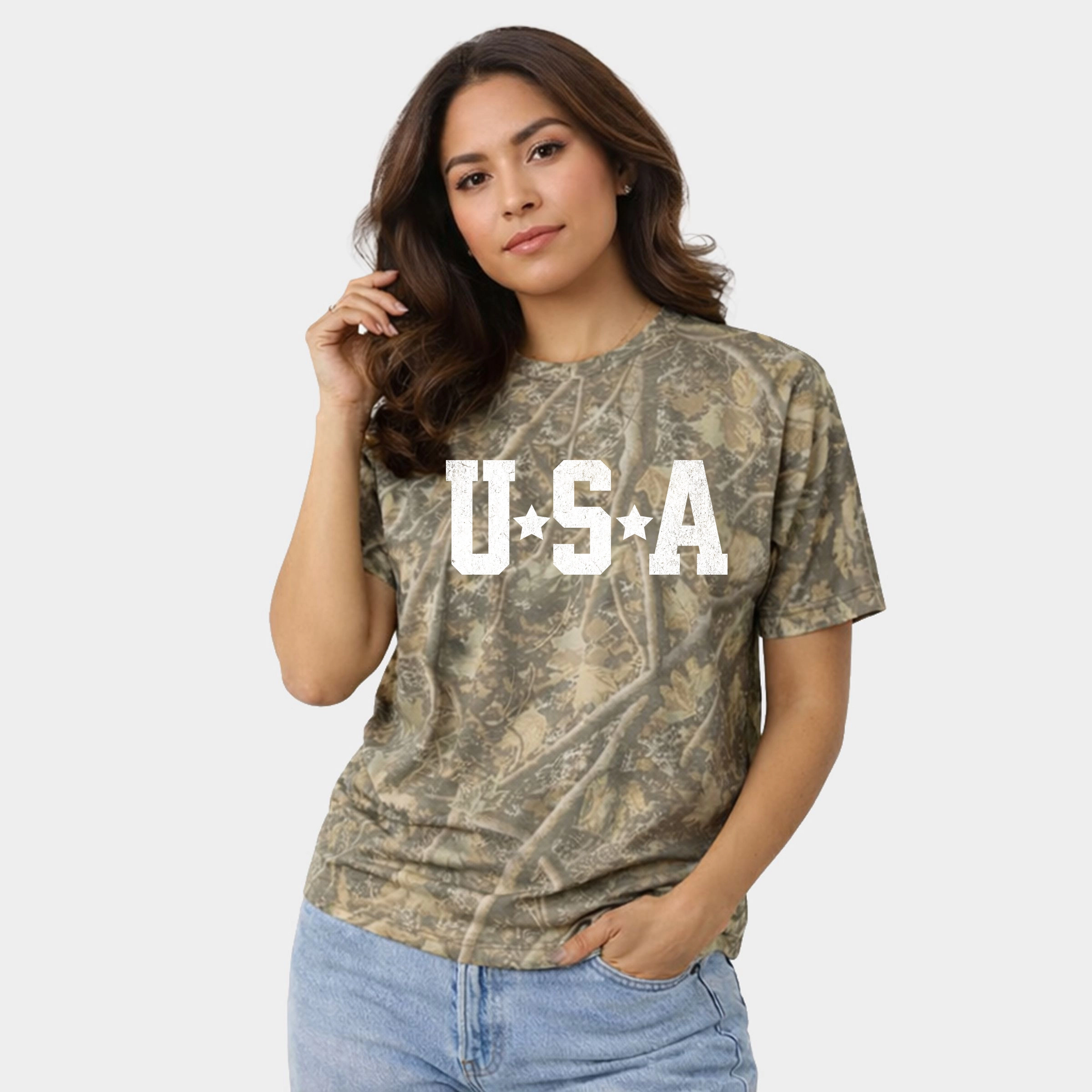 Simply Sage Market - USA Stars Women's Heavyweight Crew