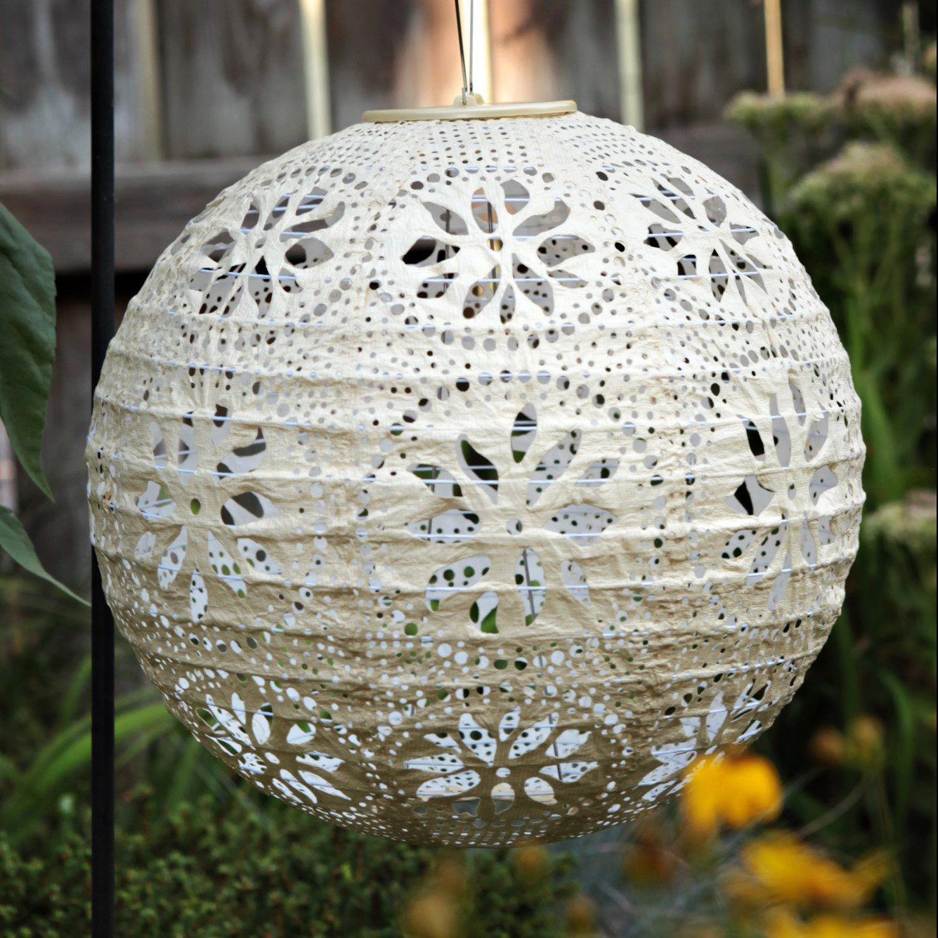 Allsop Home & Garden Soji Stella - Boho Globe Solar Lantern