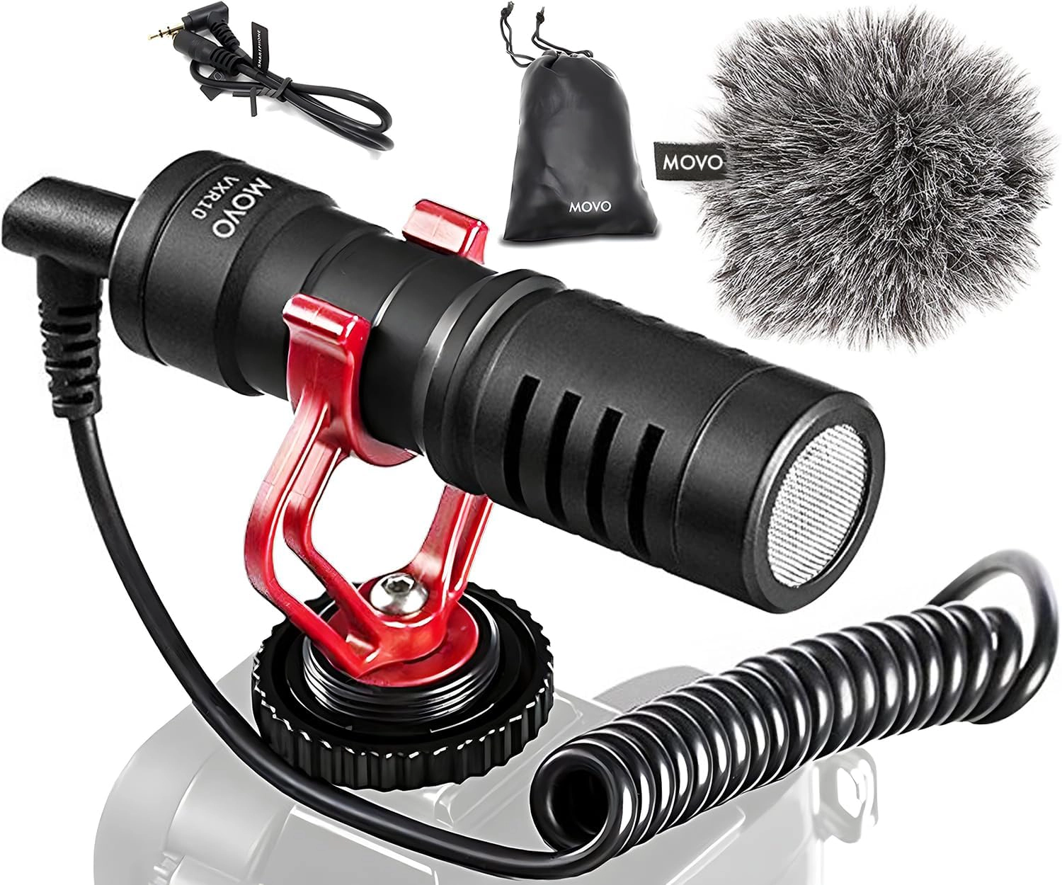 Movo VXR10 Universal Camera Shotgun Microphone for Video Recording