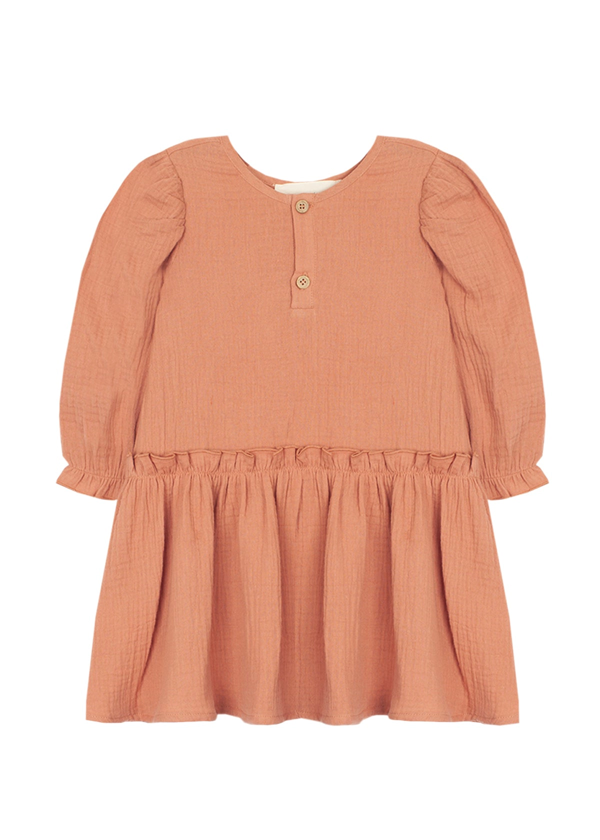 Midnight Poppy Cotton Gauze Dress