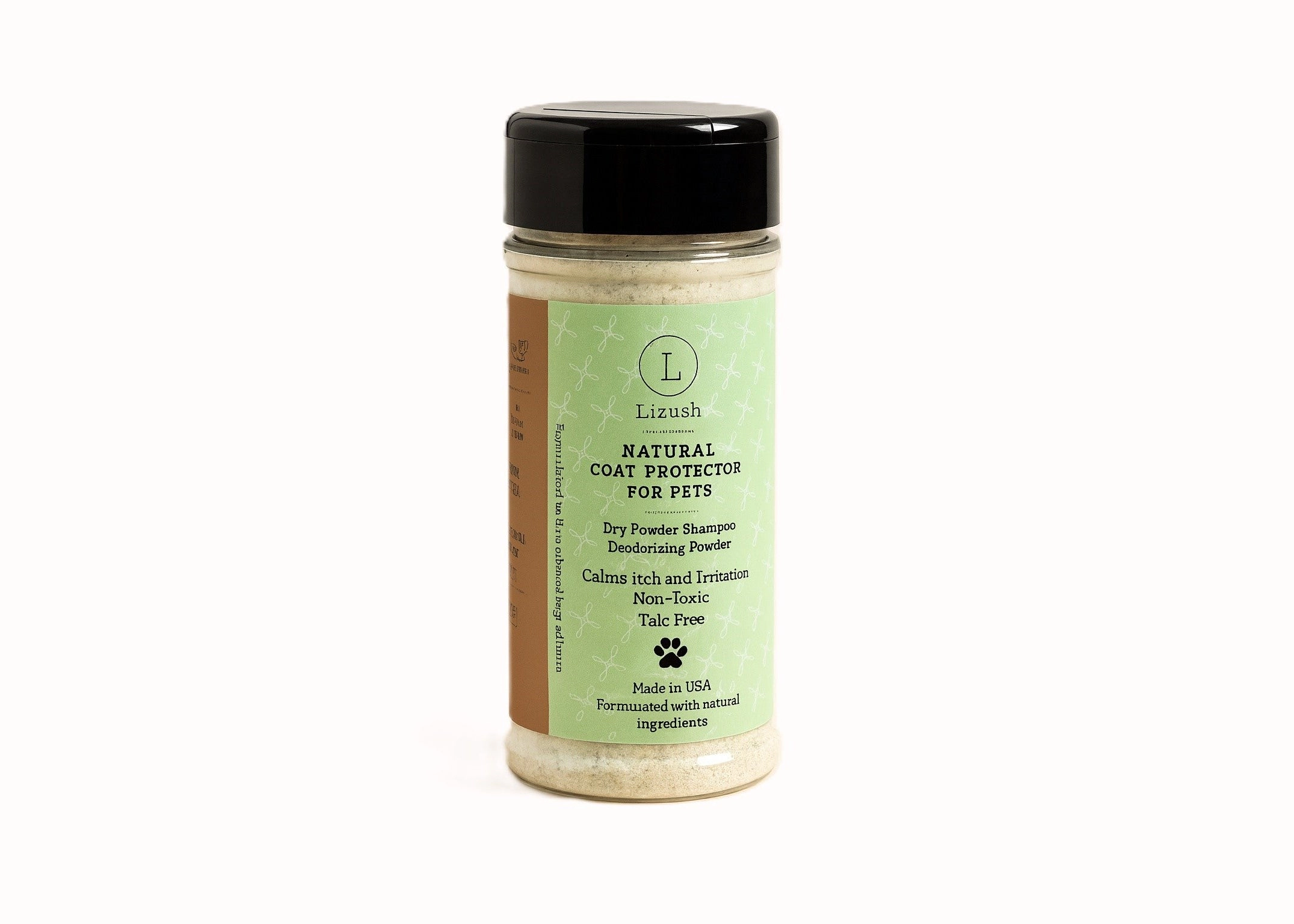 Natural Coat Protector for Pets - 100% Botanical Powder