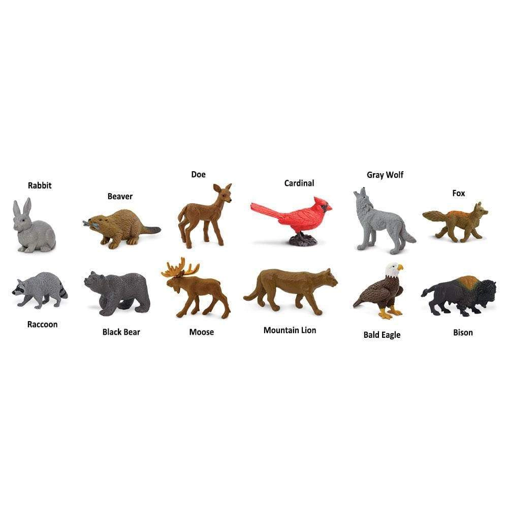 Safari Ltd. - Nature TOOB - contains 12 Mini Figurines