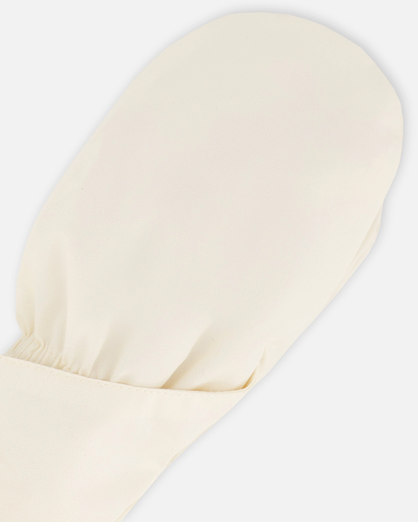 Deux par Deux Unisex Lined Mittens with Extended Cuffs and Connector String