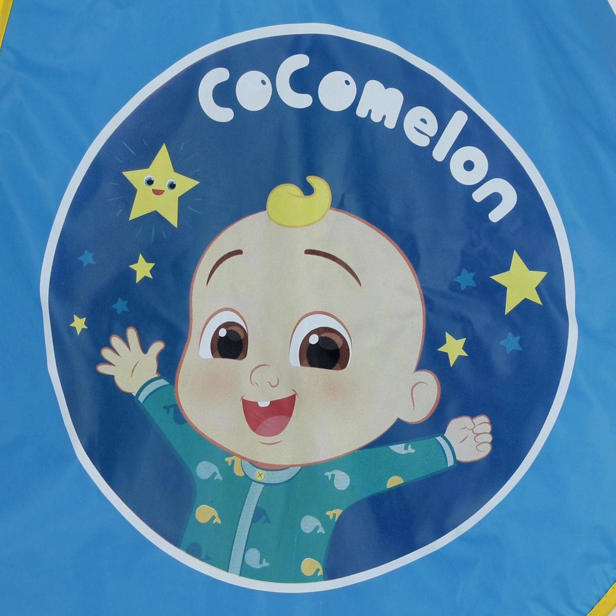 Textiel Trade Kids' CoCoMelon JJ Rain Poncho with Button Front