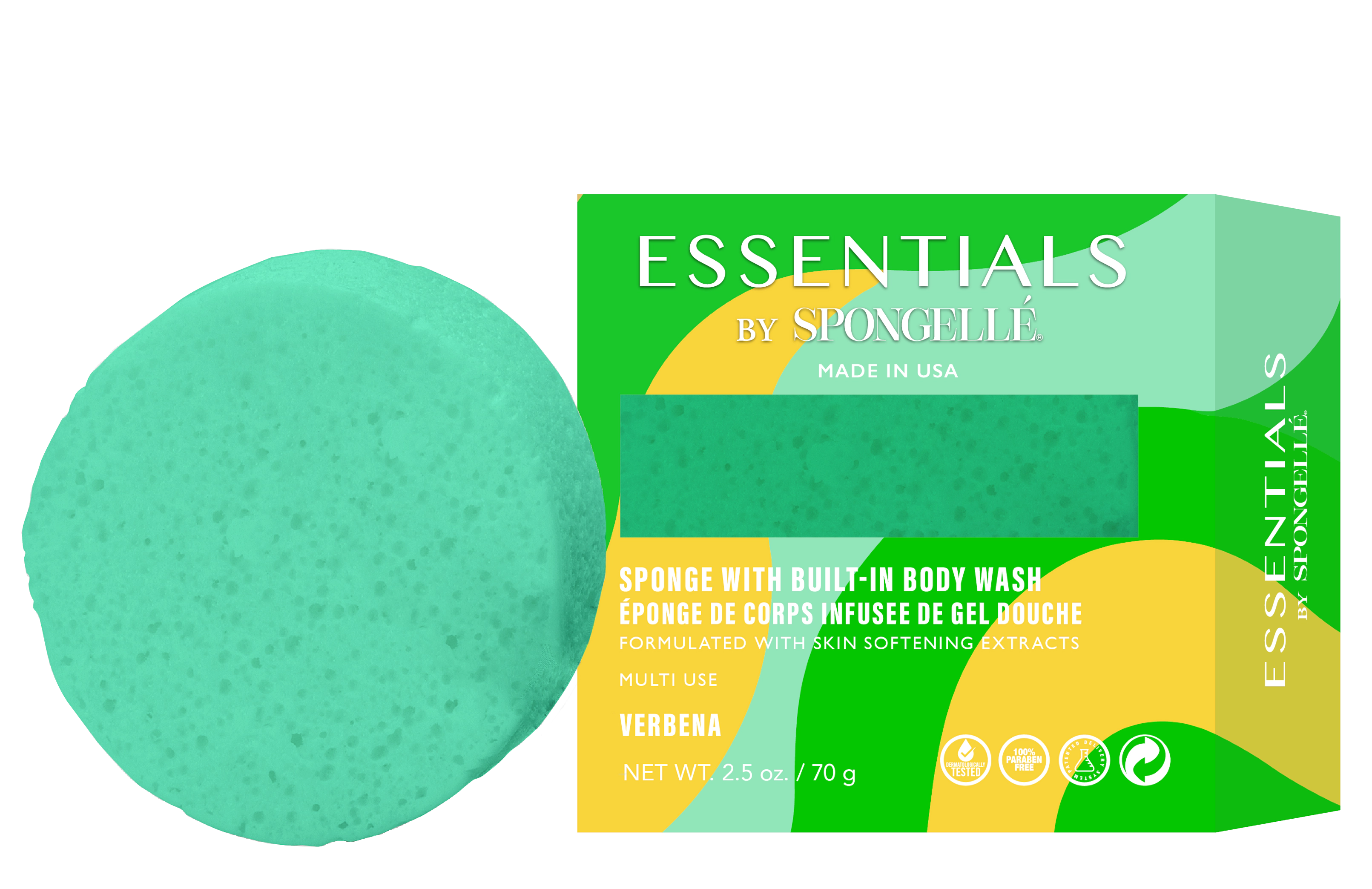 ESSENTIALS BY SPONGELLE - BODY BUFFER - VERBENA