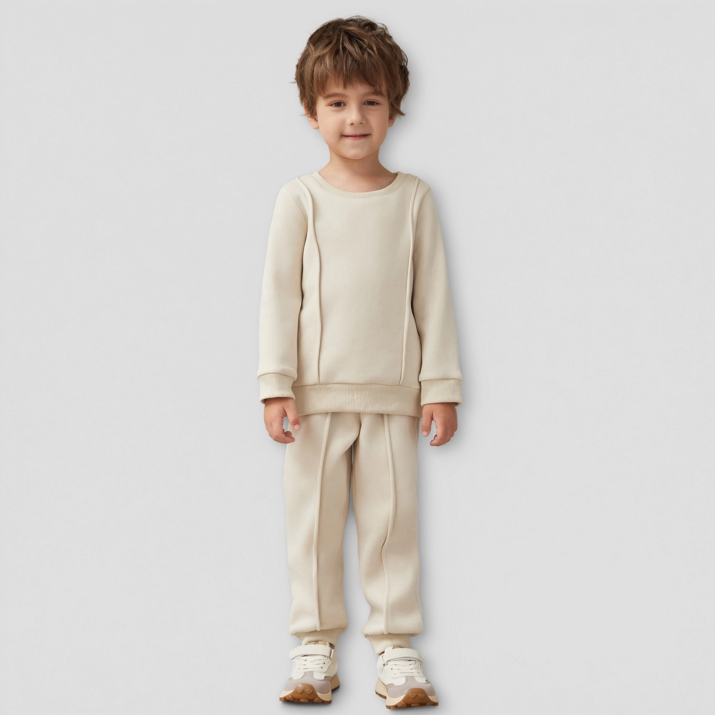 Arshiner Boys Piece Outfits Crewneck Sweatshirt Top Casual Pants Set Sweatsuit Fall
