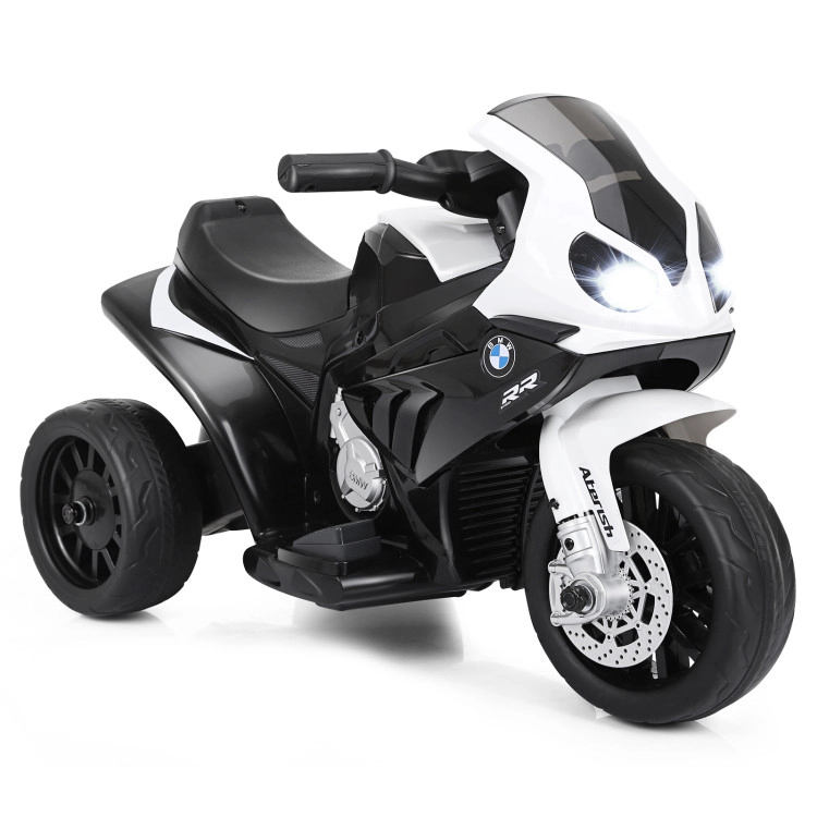 Hivvago 6V Kids 3 Wheels Riding BMW Licensed Electric Motorcycle