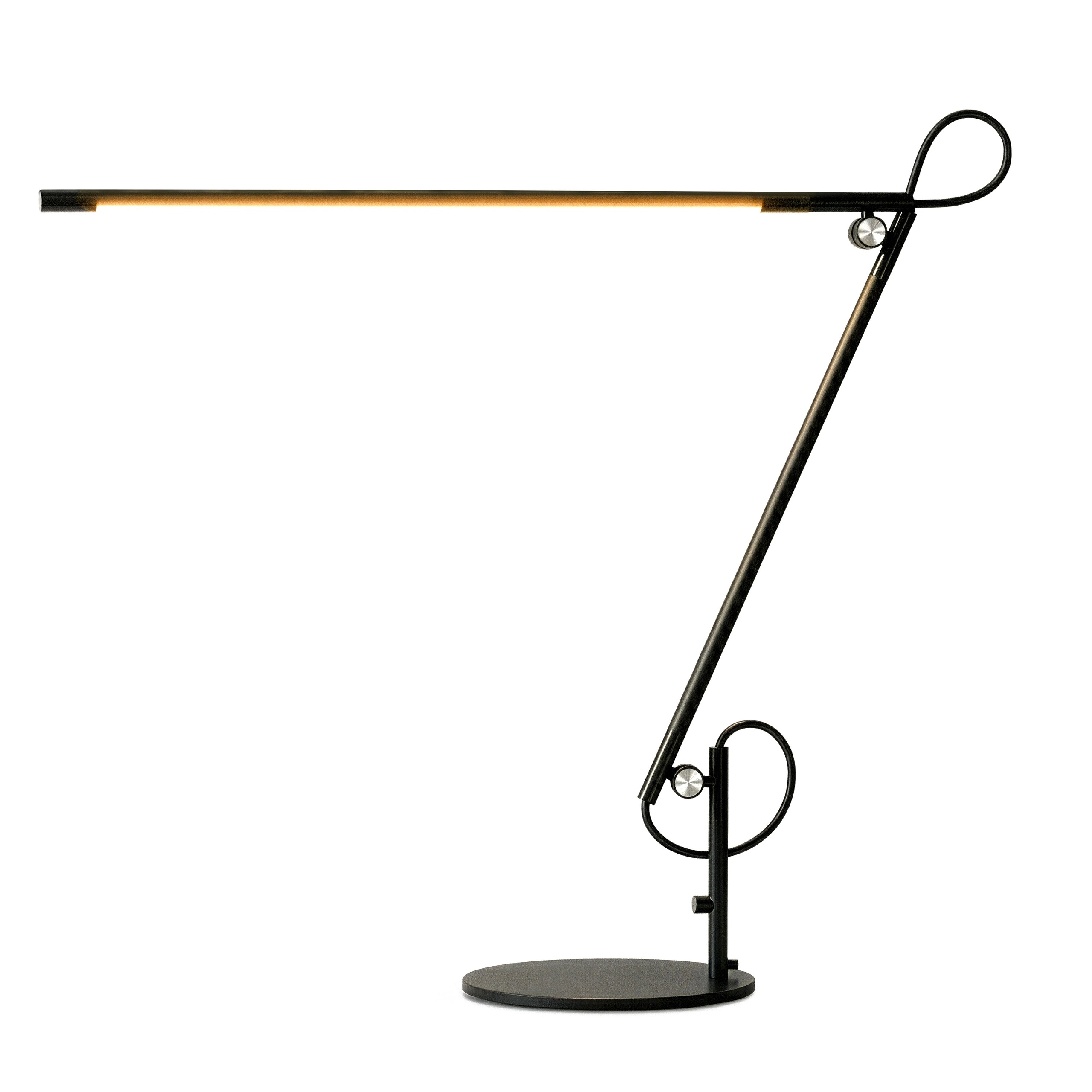 Brightech Axel Pleated Drum Desk Lamp