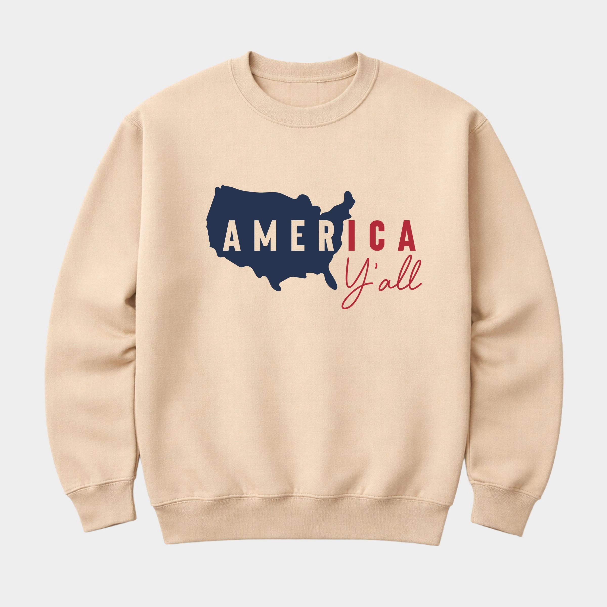 Simply Sage Market - America Ya'll  Women's Graphic Sweatshirt