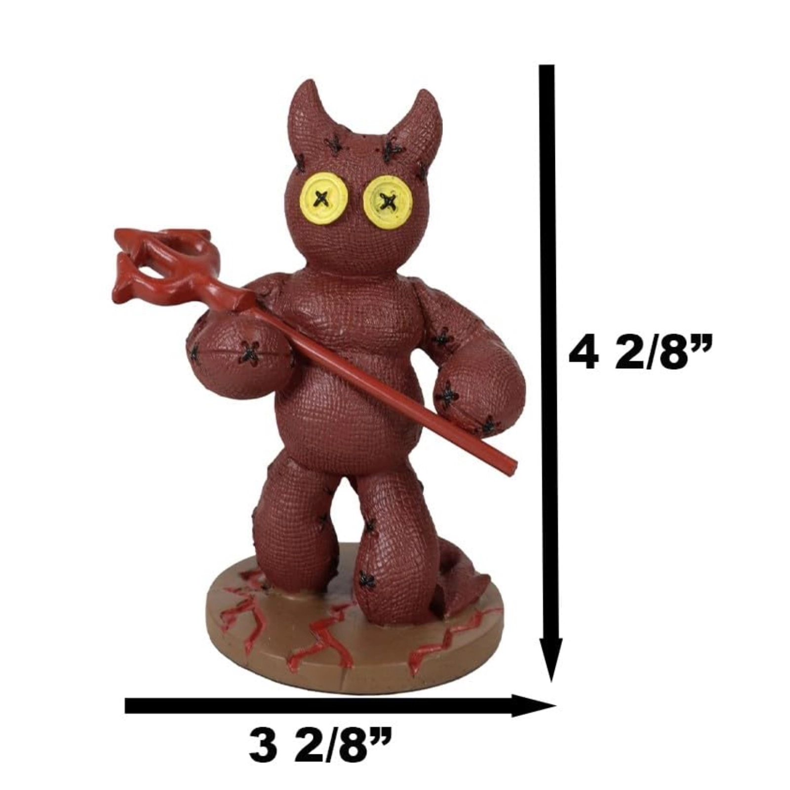 Pacific Giftware Pinhead Monsters Devil with Pitchfork Figurine 4.25 inch