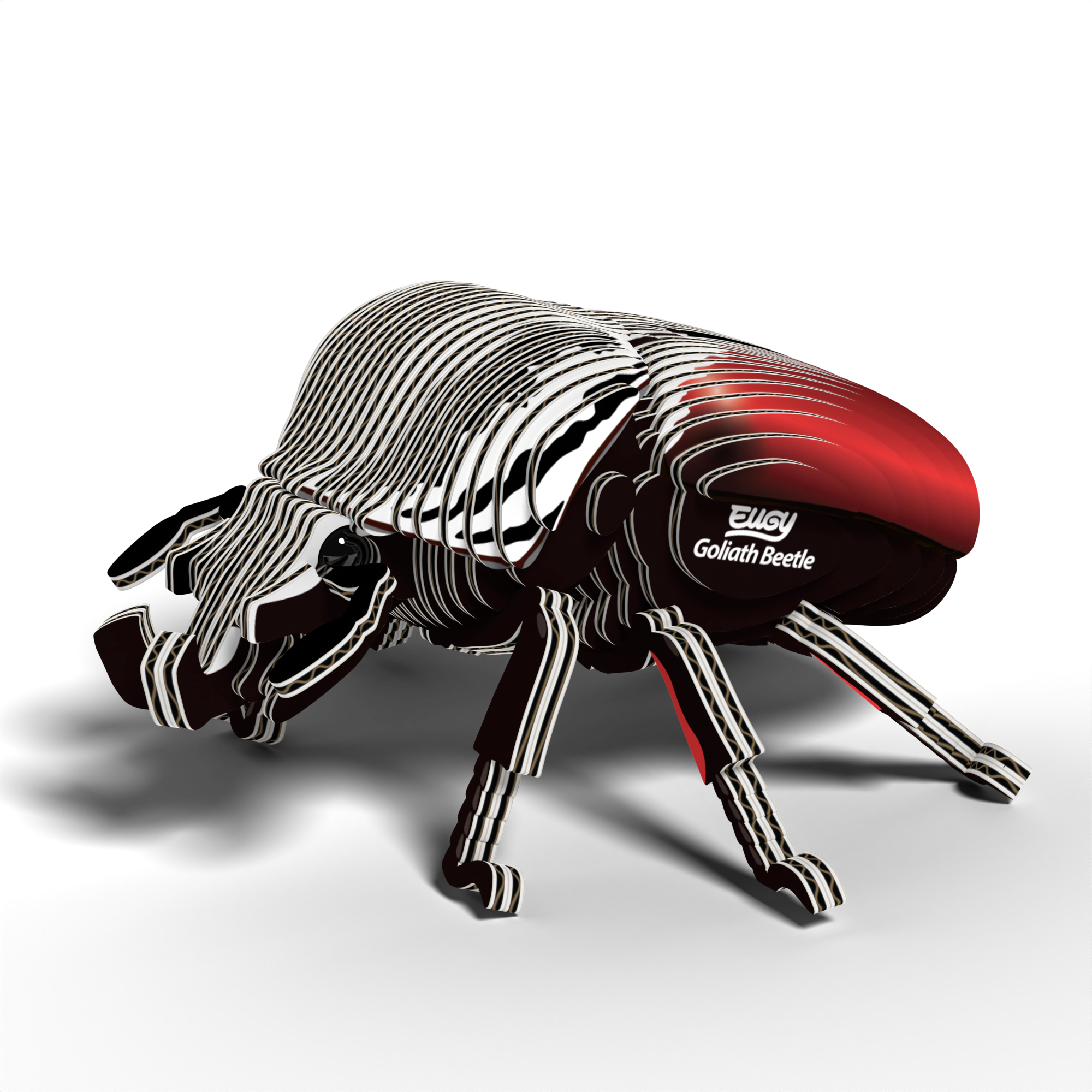 EUGY Goliath Beetle 3D Puzzle - contains 36 puzzle pieces