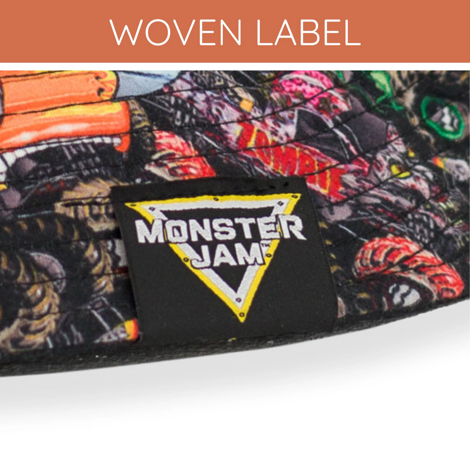 Monster Jam Boys' Bucket Hat