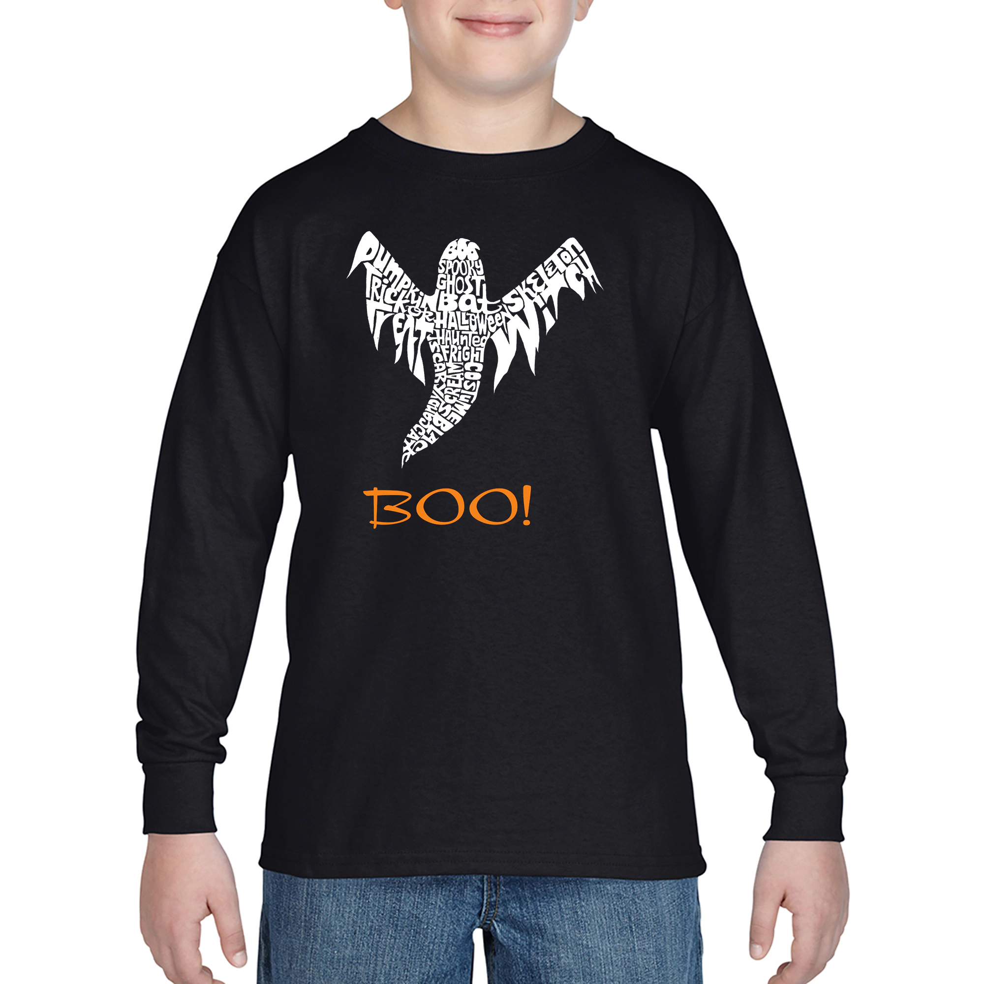LA Pop Art Boys Long Sleeve T-Shirt