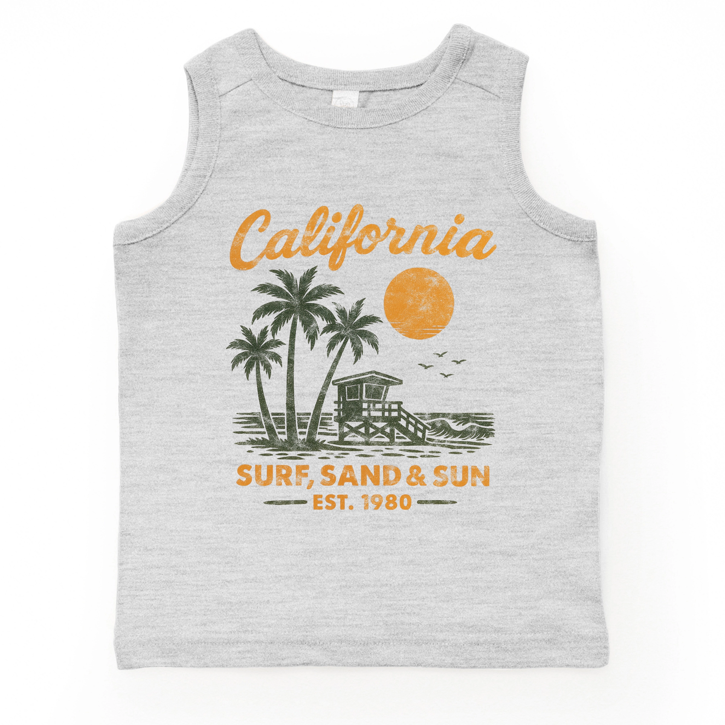 The Juniper Shop - California Surf, Sand & Sun Toddler Graphic Tank
