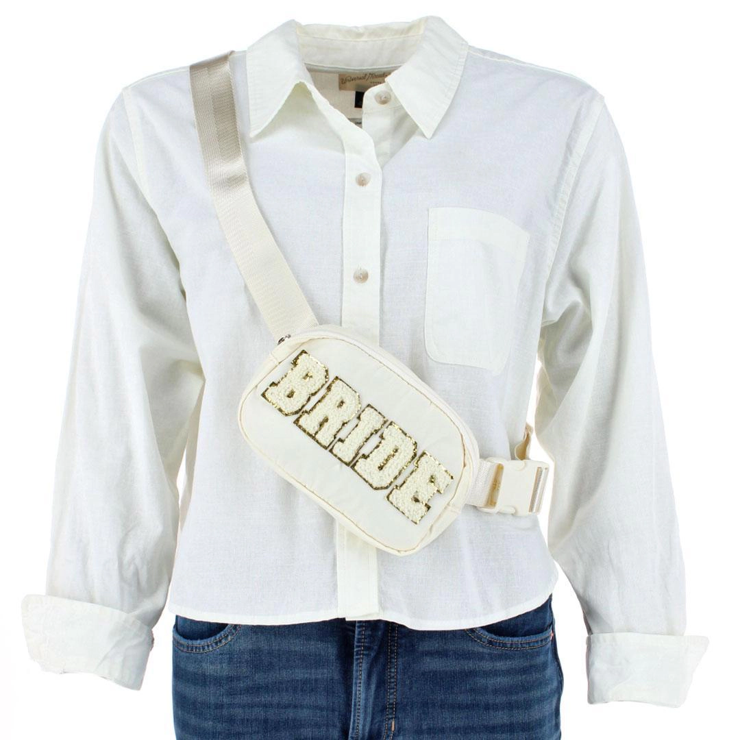 CTM Women's Bride to Be Waistpack Bag