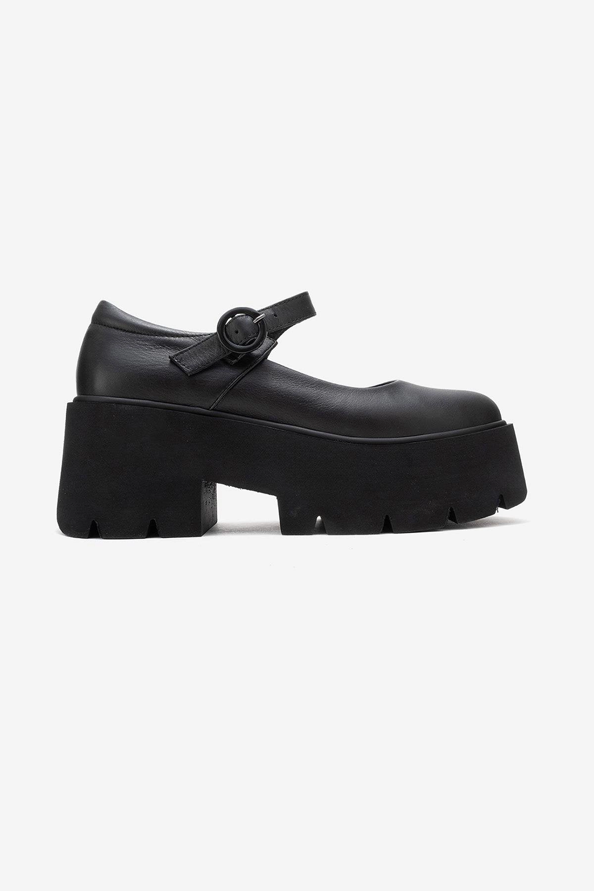 Forever & Always Womens Orina Leather Platform Mary Jane Shoe