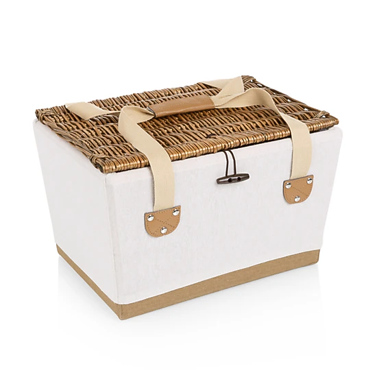 PICNIC TIME Lemongrove Picnic Basket for 2