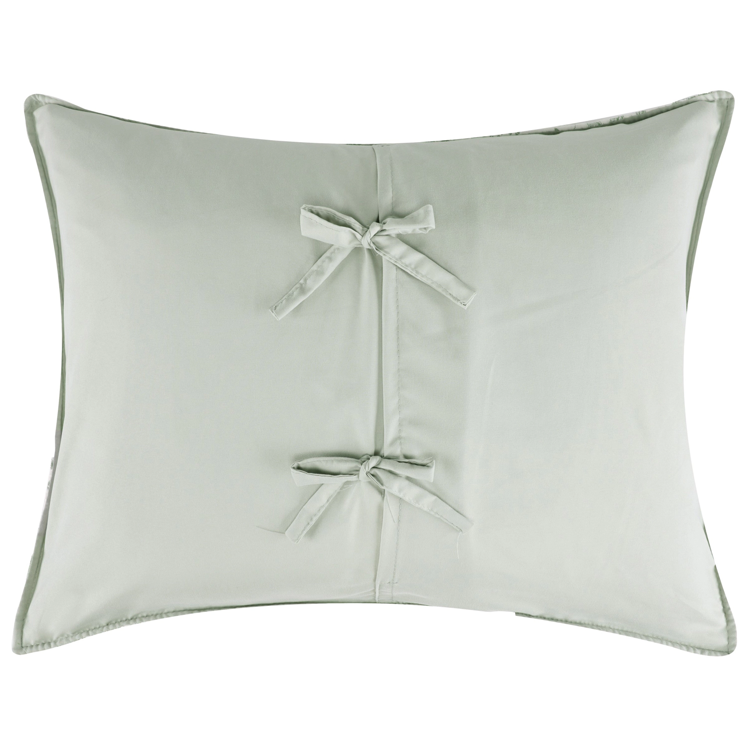 Greenland Home Fashions Toile Patch 100% Jacquard Woven Polyester Pillow Sham