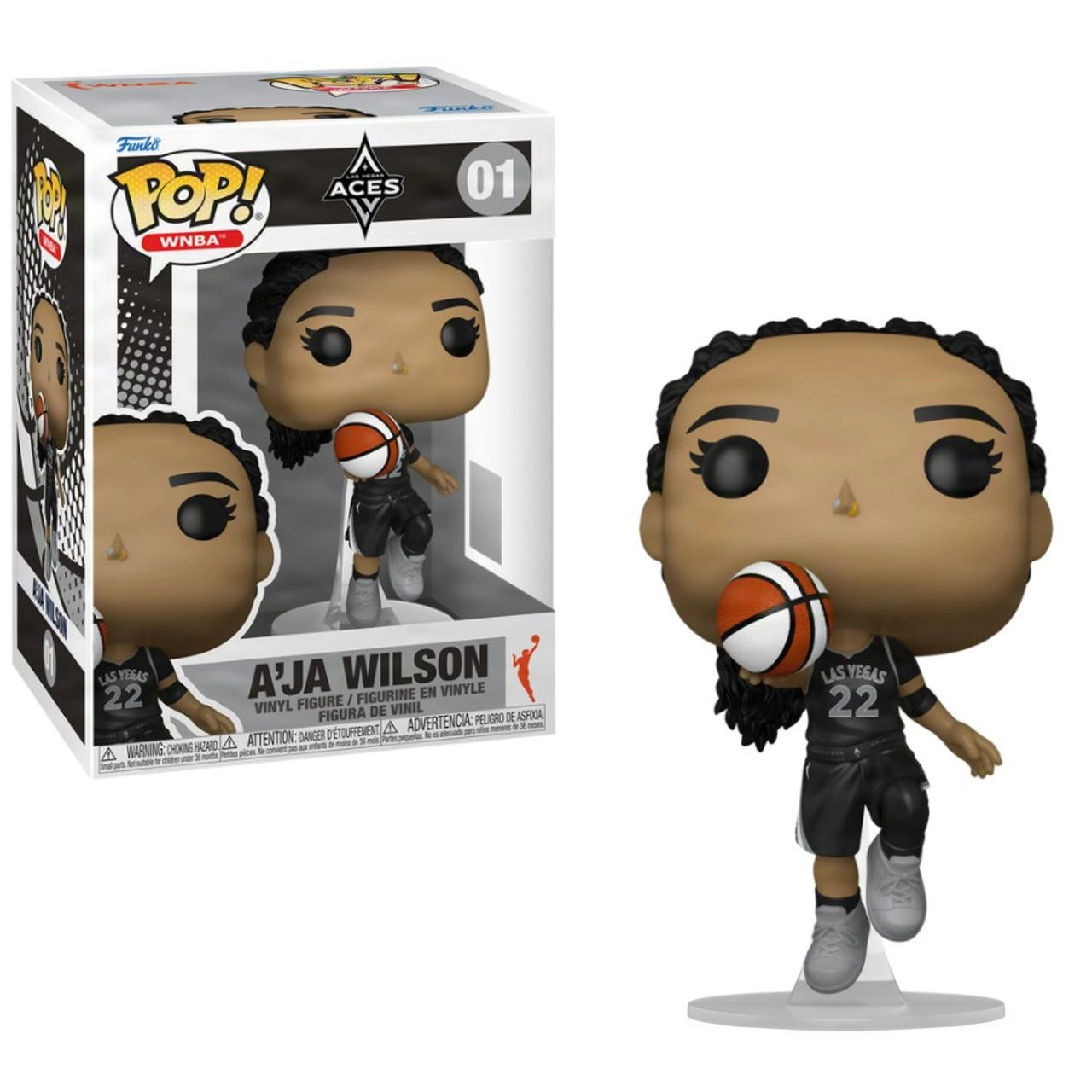 Funko Pop! WNBA: A'ja Wilson #01
