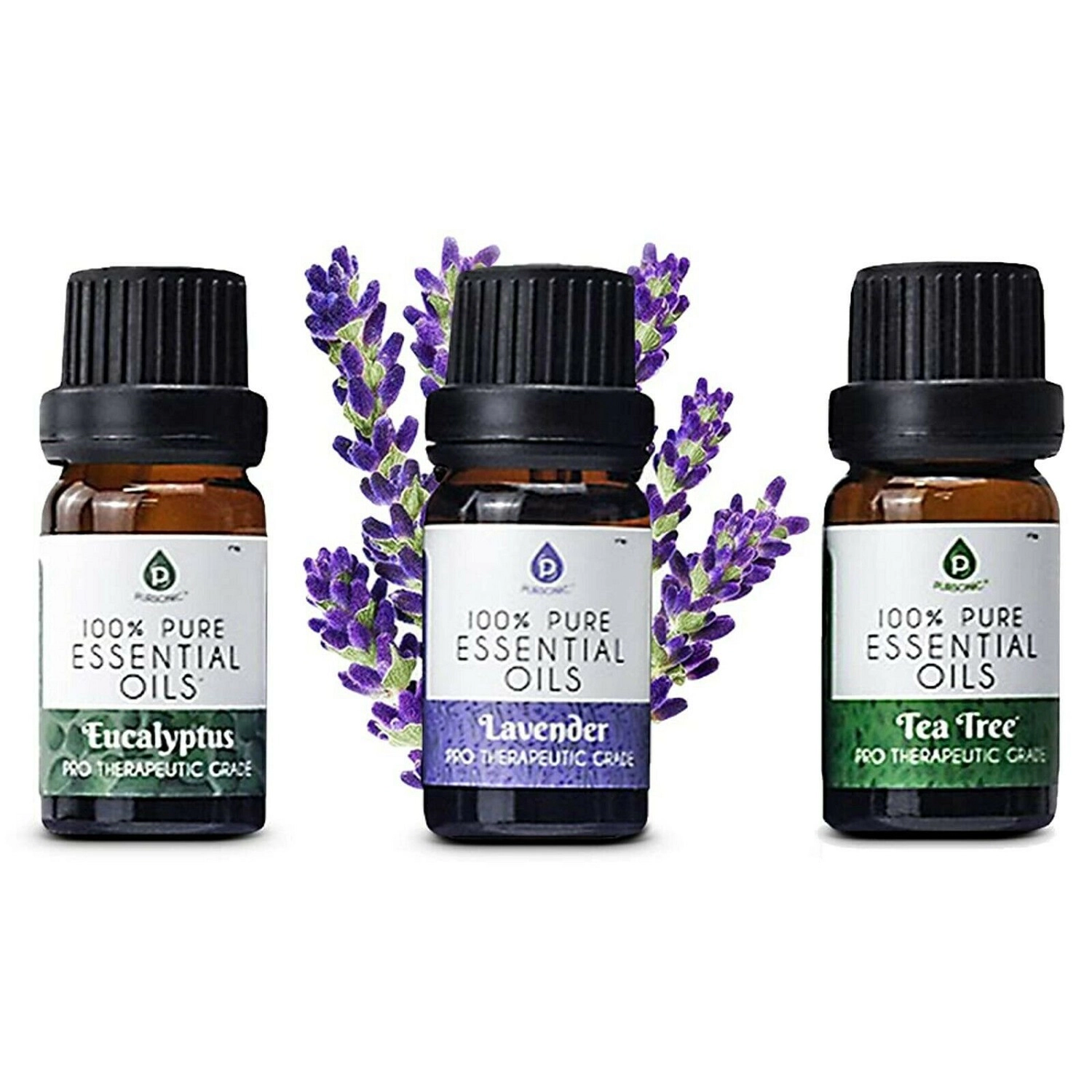 Pursonic Unisex 100% Natural Essential Oil Home Spa & Aromatherapy Set