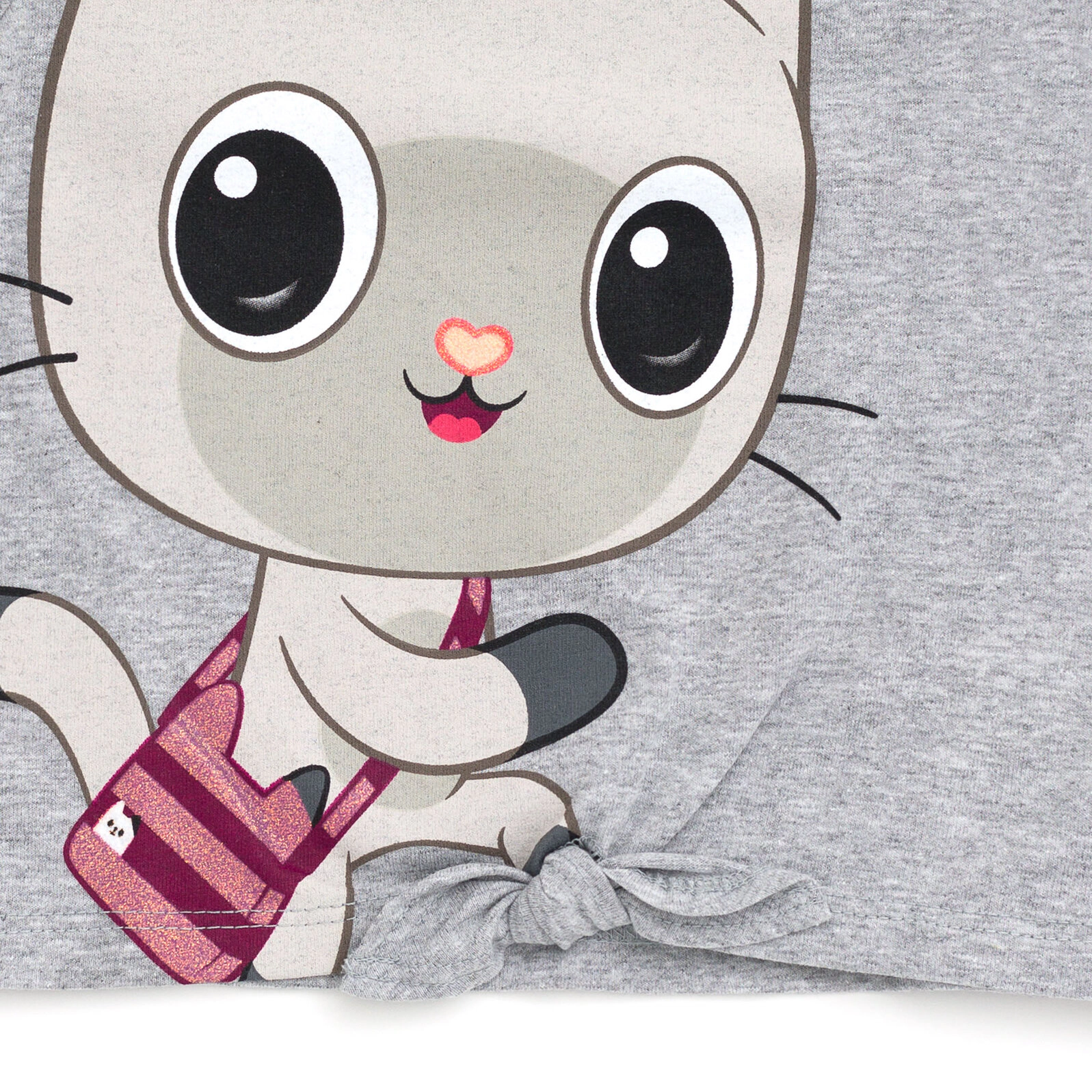 Dreamworks Gabby's Dollhouse Girls' 3-Pack Glitter T-Shirts