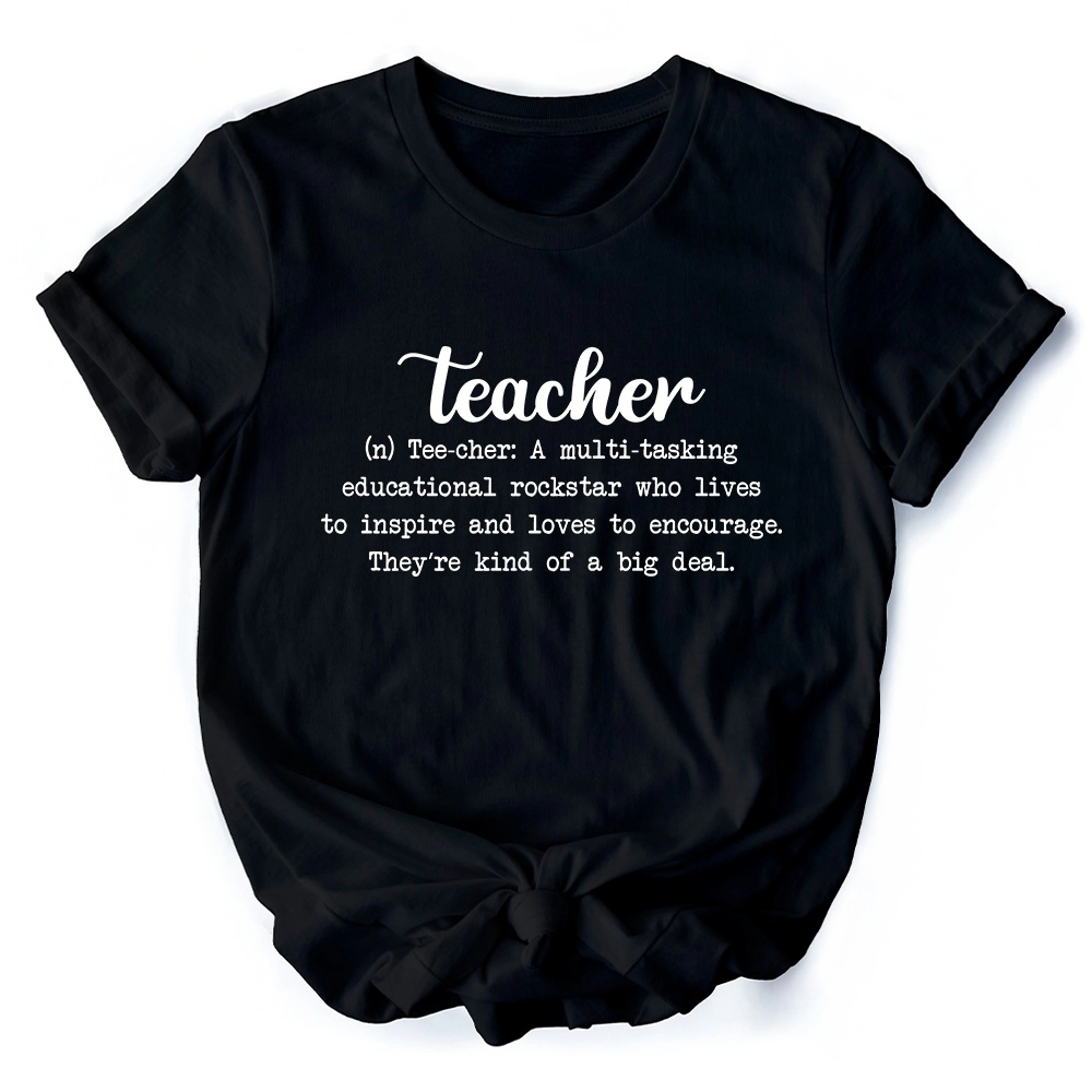 OrnamentallyYou Womens Teacher Definition T-Shirt