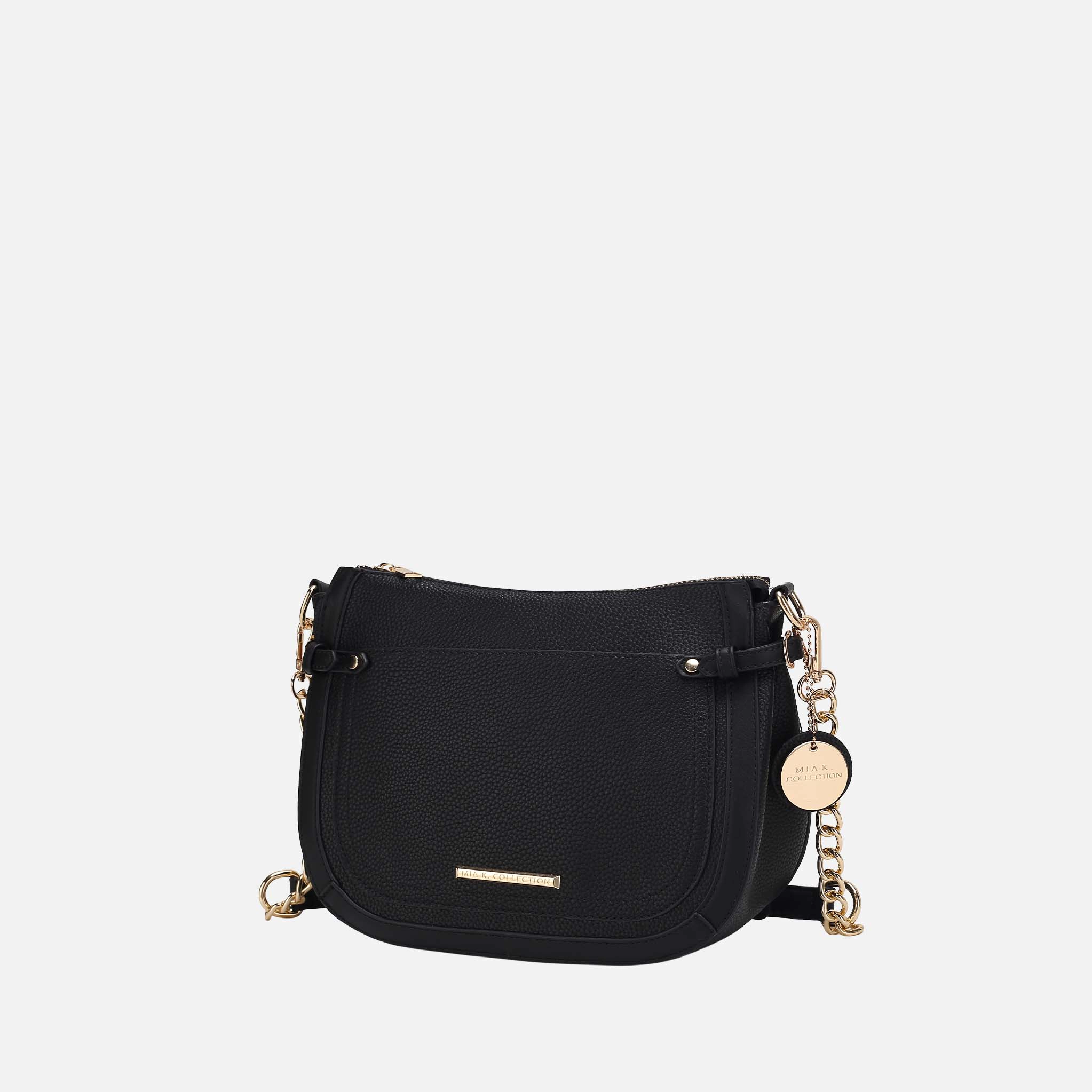 Mia K Collection Raelynn Women’s Shoulder Bag - Vegan Pebbled Leather