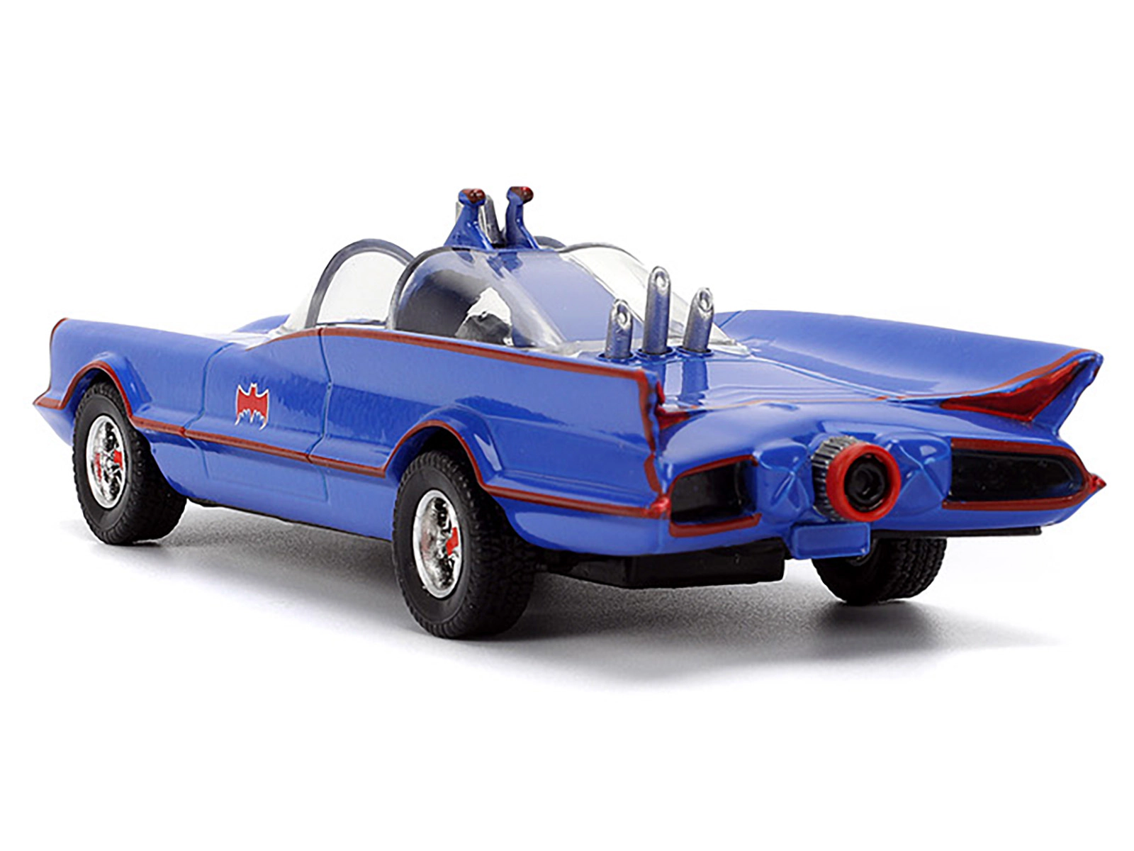 Jada 1966 Batmobile Blue "Batman" (1966-1968) Classic TV Series "Hollywood Rides" Series 1/32 Diecast Model Car by Jada