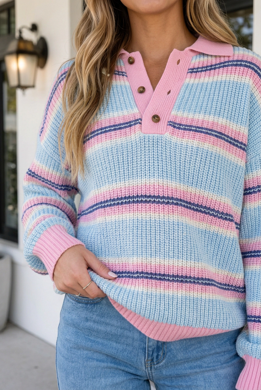 Threaded Pear Noel Winter Knitwear Sweater Long Sleeve Top