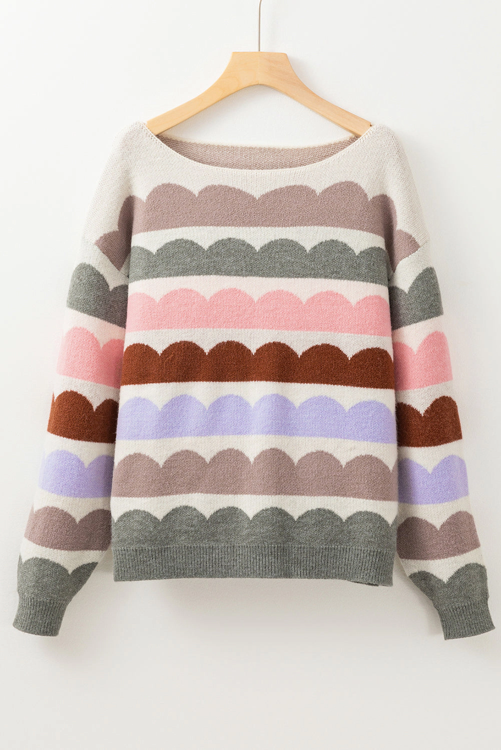 Threaded Pear Women's Zelda Sleeve Drop Shoulder Sweater