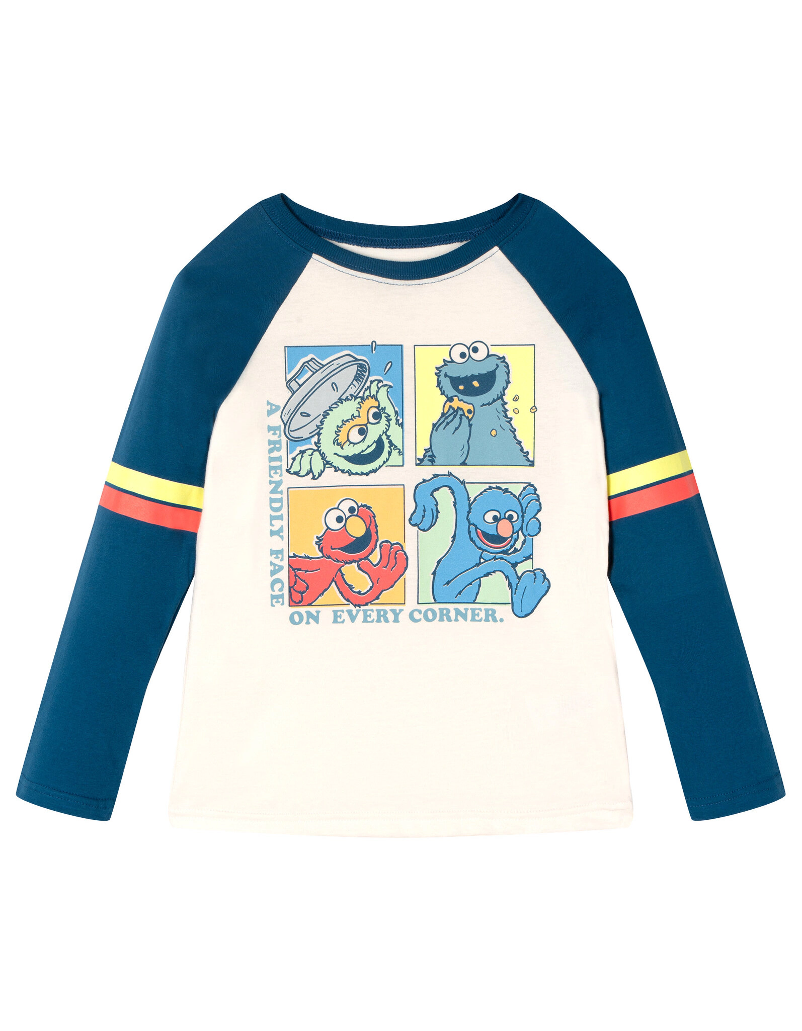 Sesame Street Boys' 2-Pack Long Sleeve Graphic T-Shirts