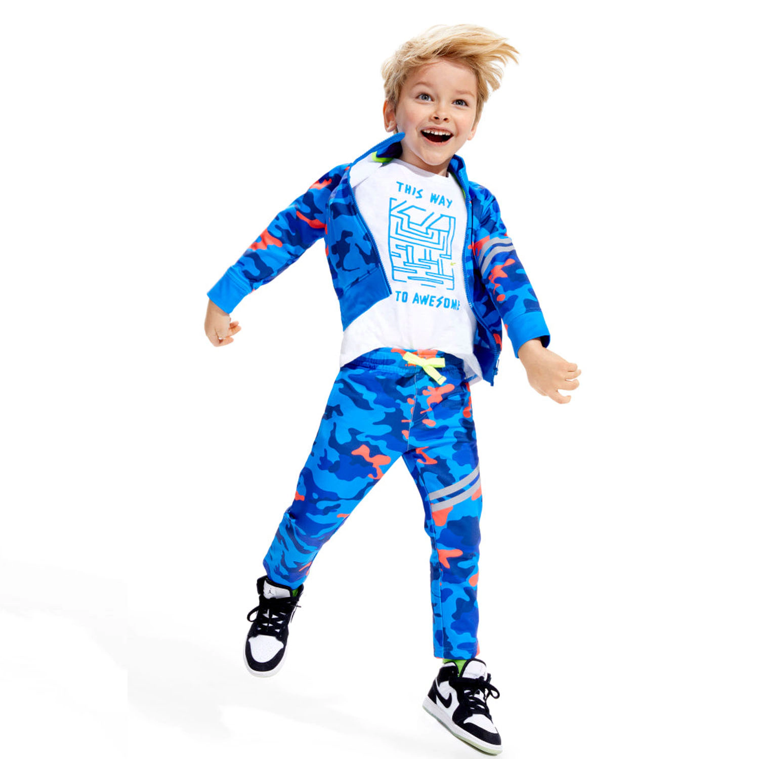 Rockets of Awesome Camo Tech Track Jacket for Boys